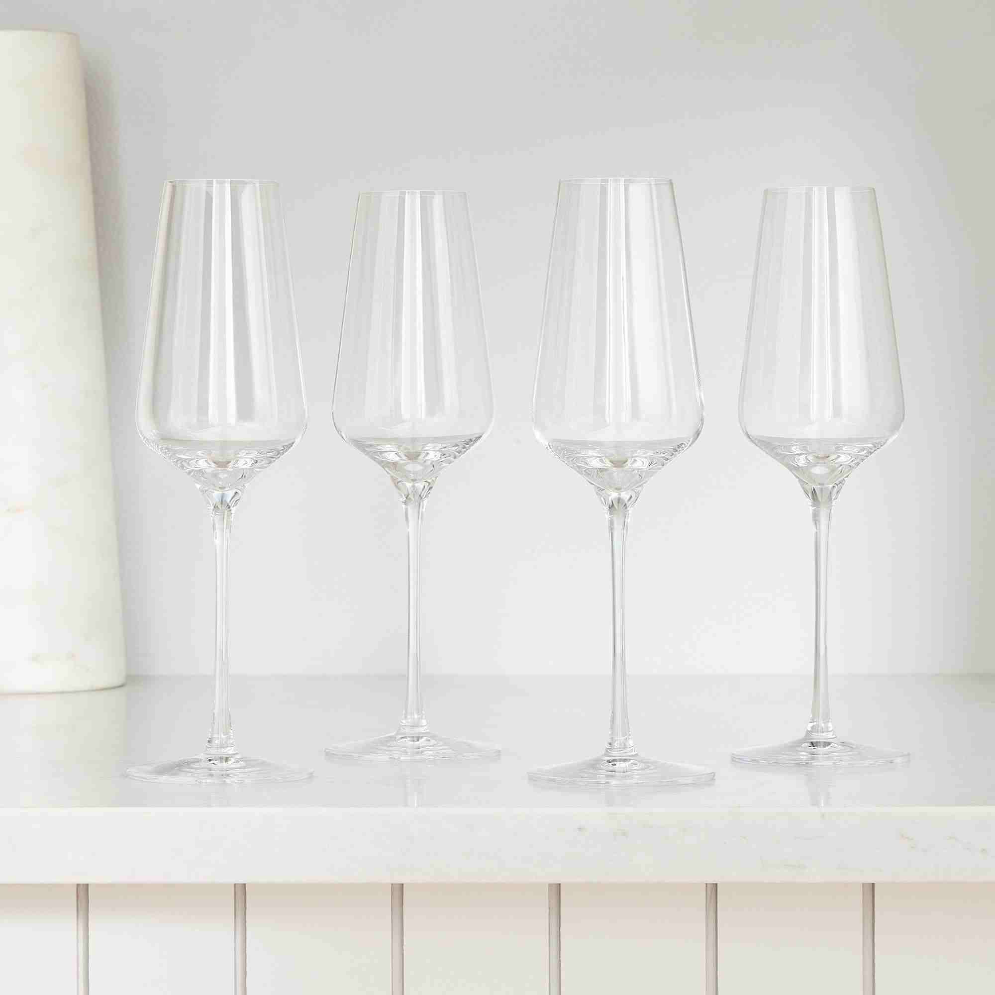 Starlight Lead-Free Crystal Glassware, Set of 4