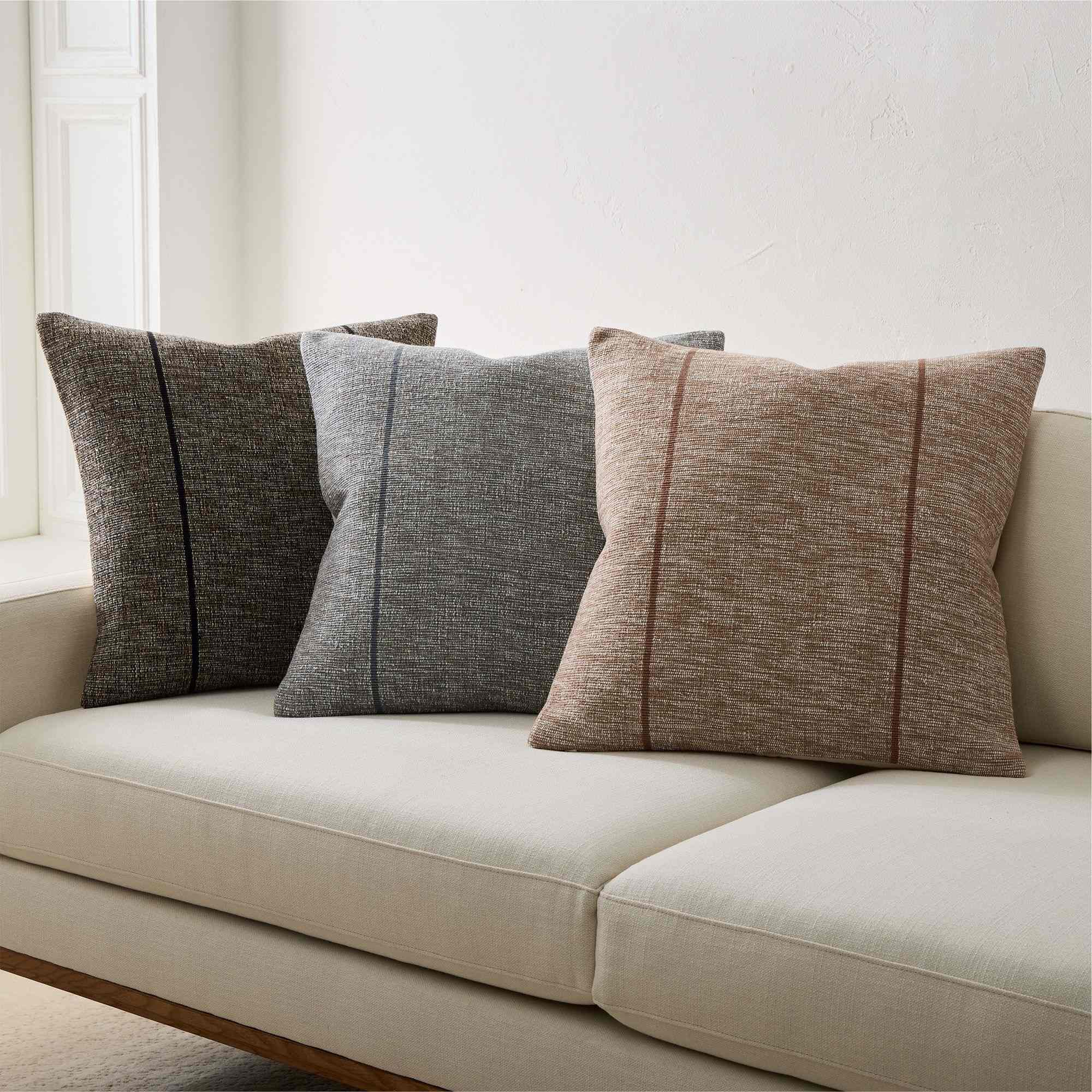 Tailored Stripe Pillow Cover