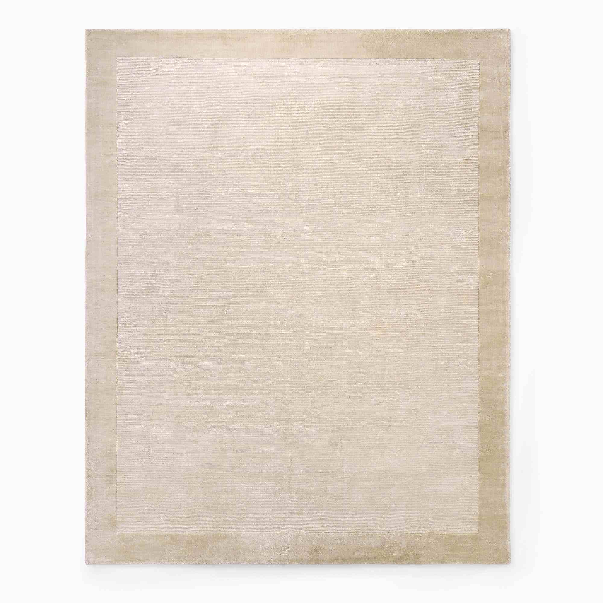 Tencel Frame Rug