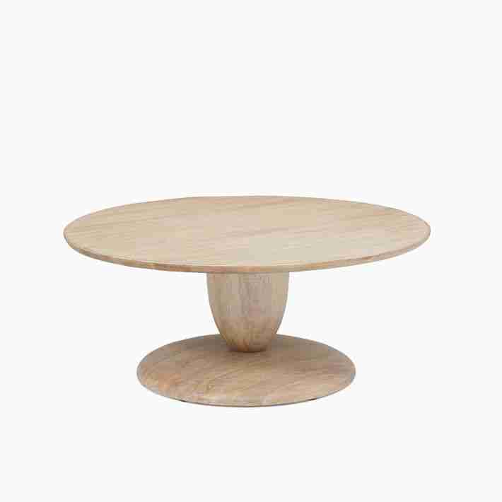 Winona Round Pedestal Coffee Table