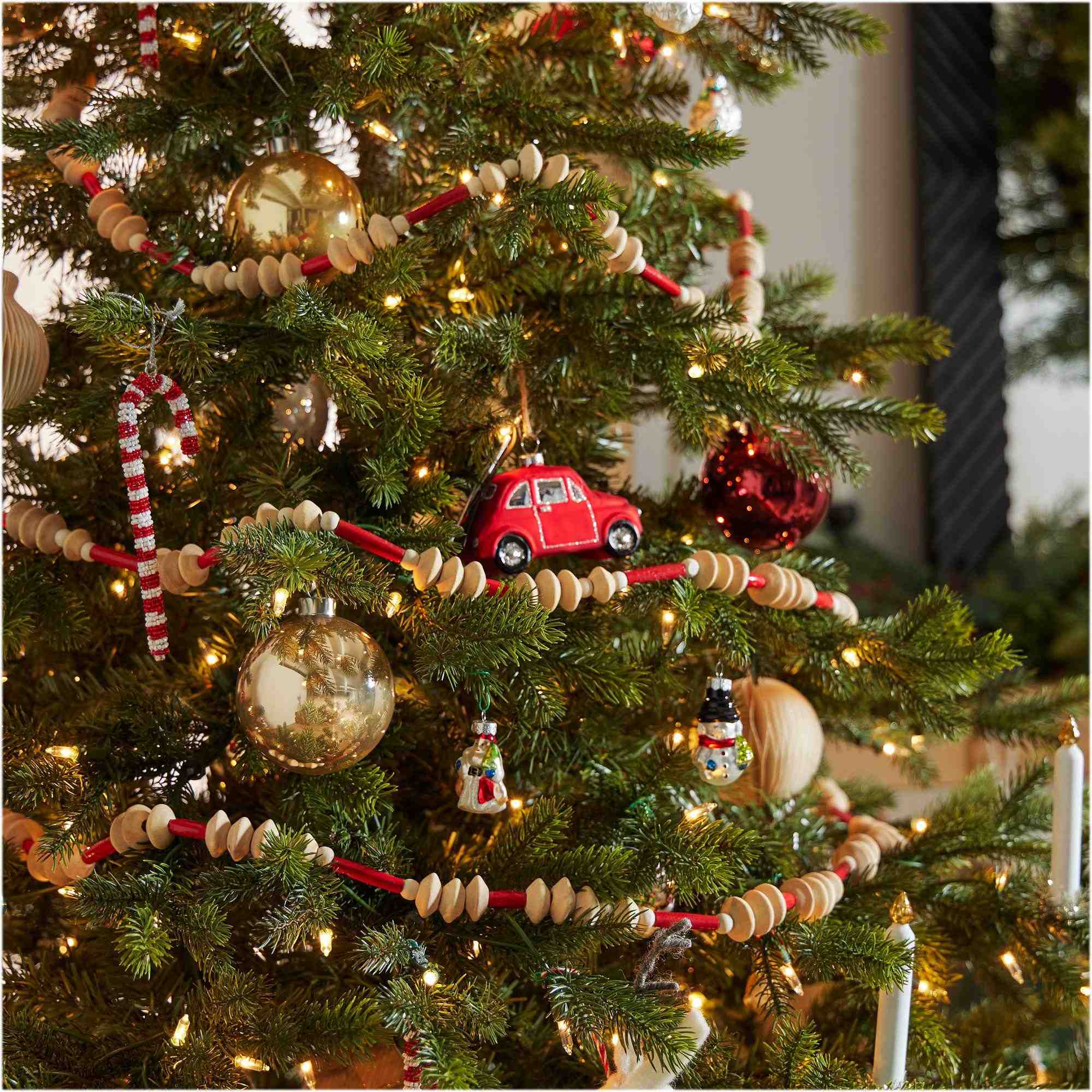 Wood Beaded Garland