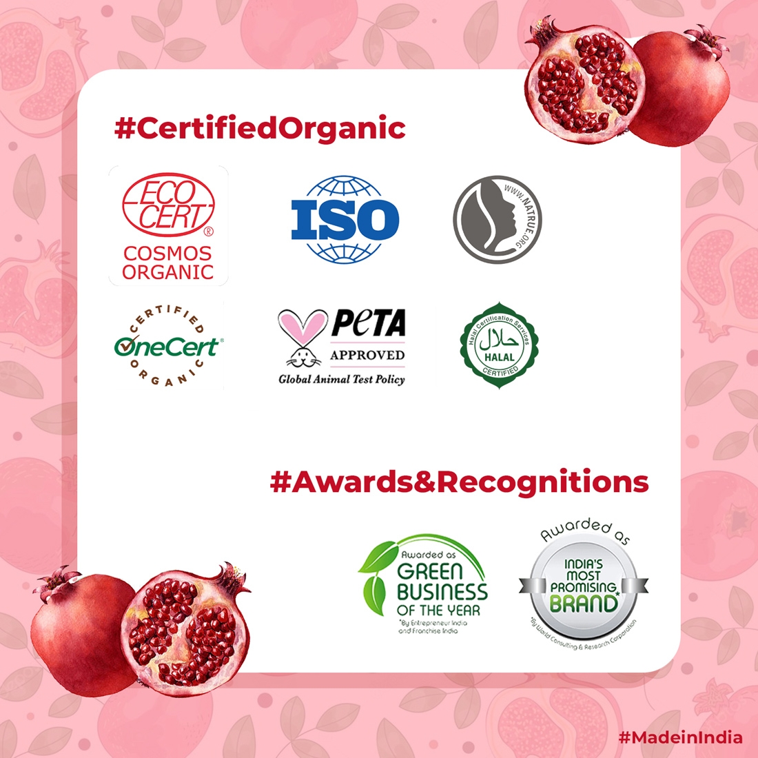 Organic Harvest | Organic Harvest Pomegranate Lip Balm, 8gm 4