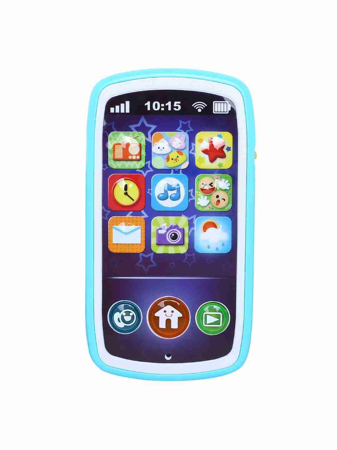 Winfun Fun Sounds Smartphone, Multi Color Early Learner Toys for Kids age 6M+