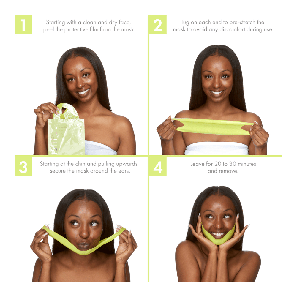 Chin Lift Sculpting Sheet Mask • 1 Mask