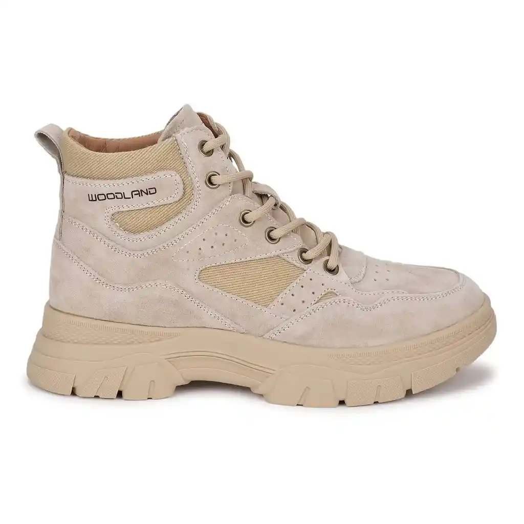Beige boot for women