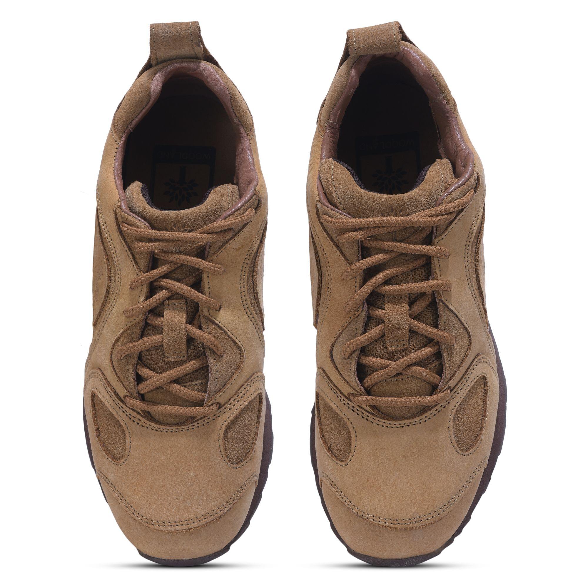 Classic Woodland camel casual shoe G777