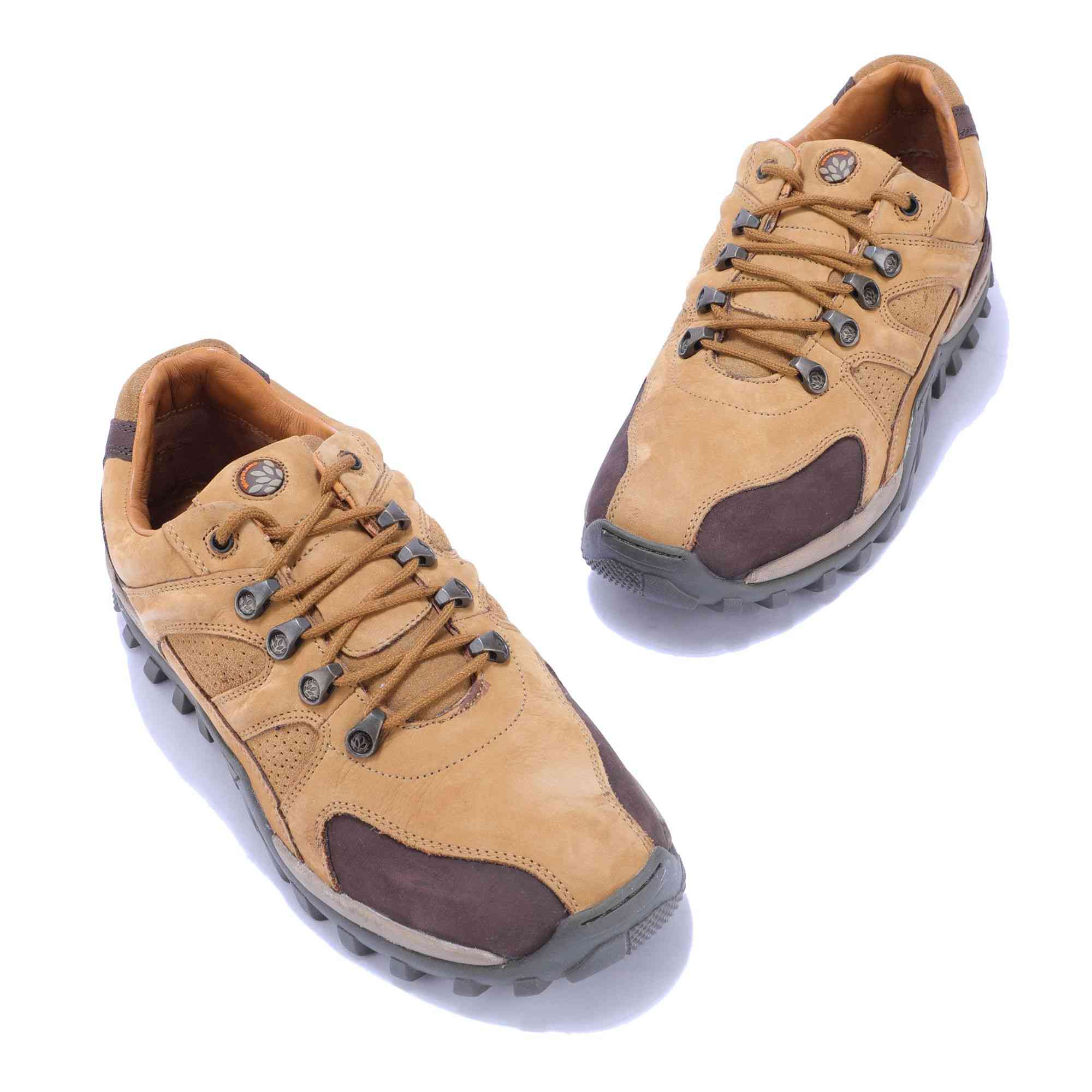 Woodland camel leather shoes new arrivals