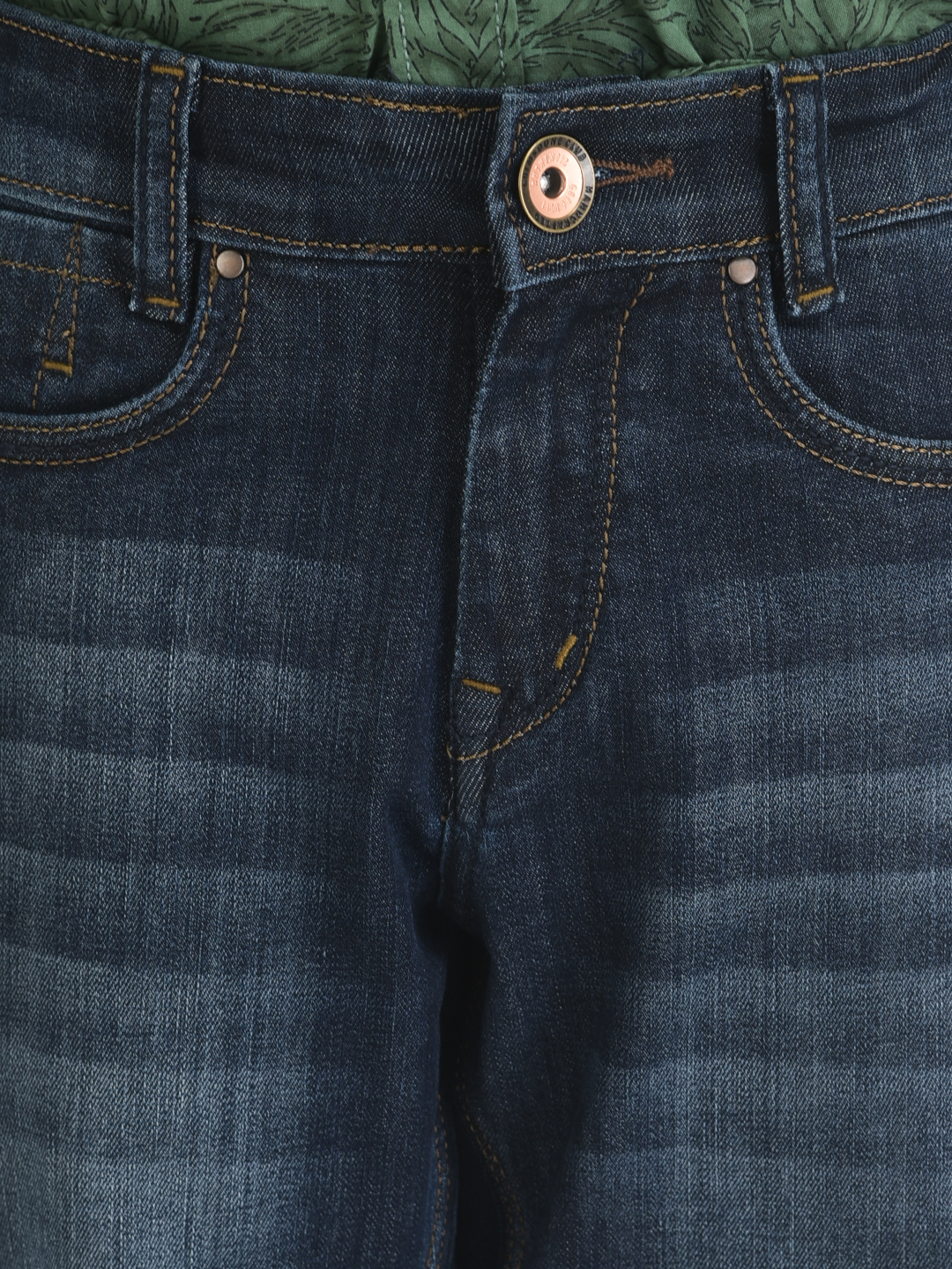 Crimsoune Club Boy Navy Blue Light Fade Jeans