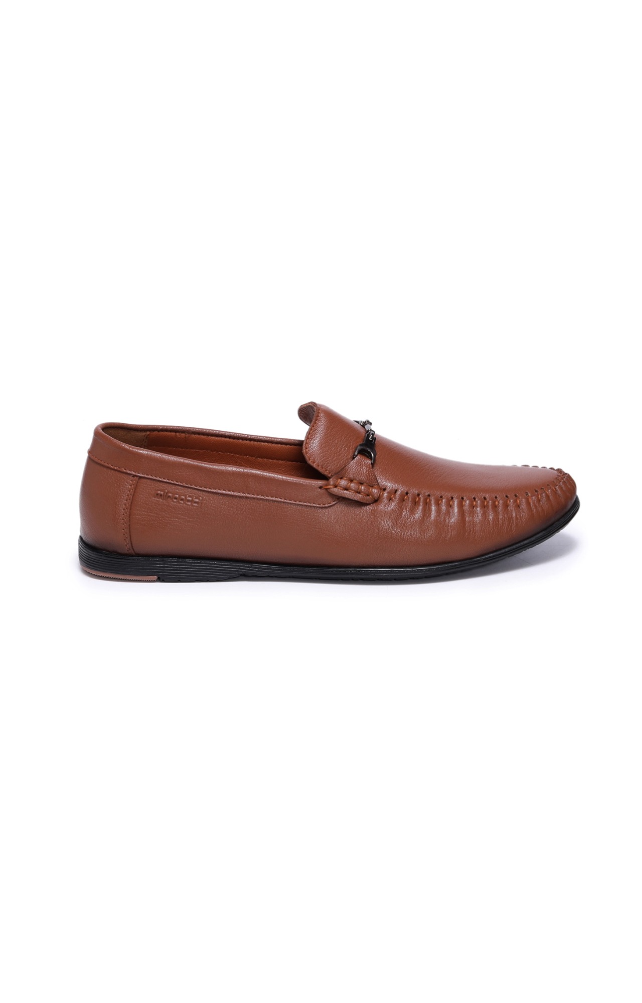 Men Tan Lazard Slip On Loafers