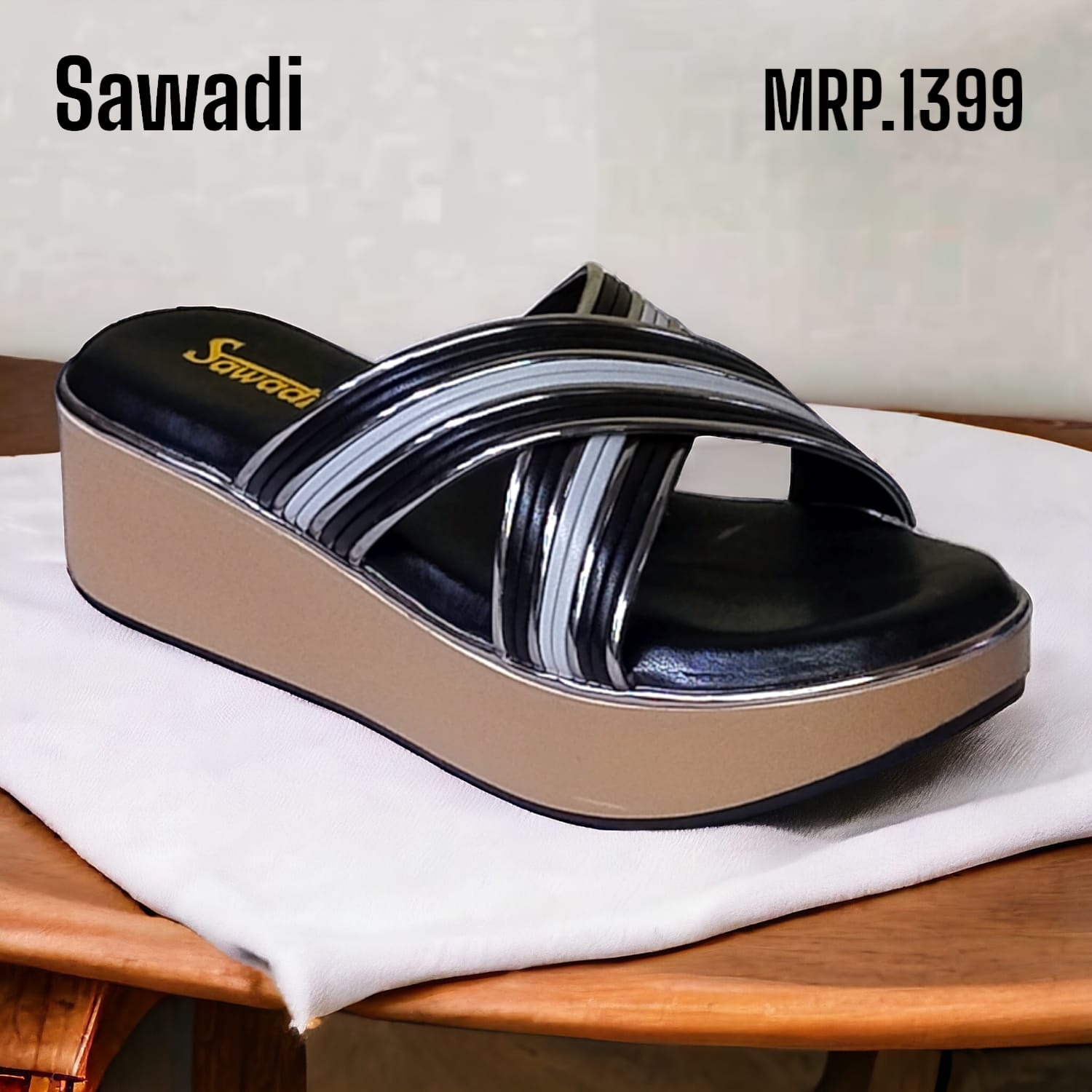 Sawadi Women Casuals Heel chappals