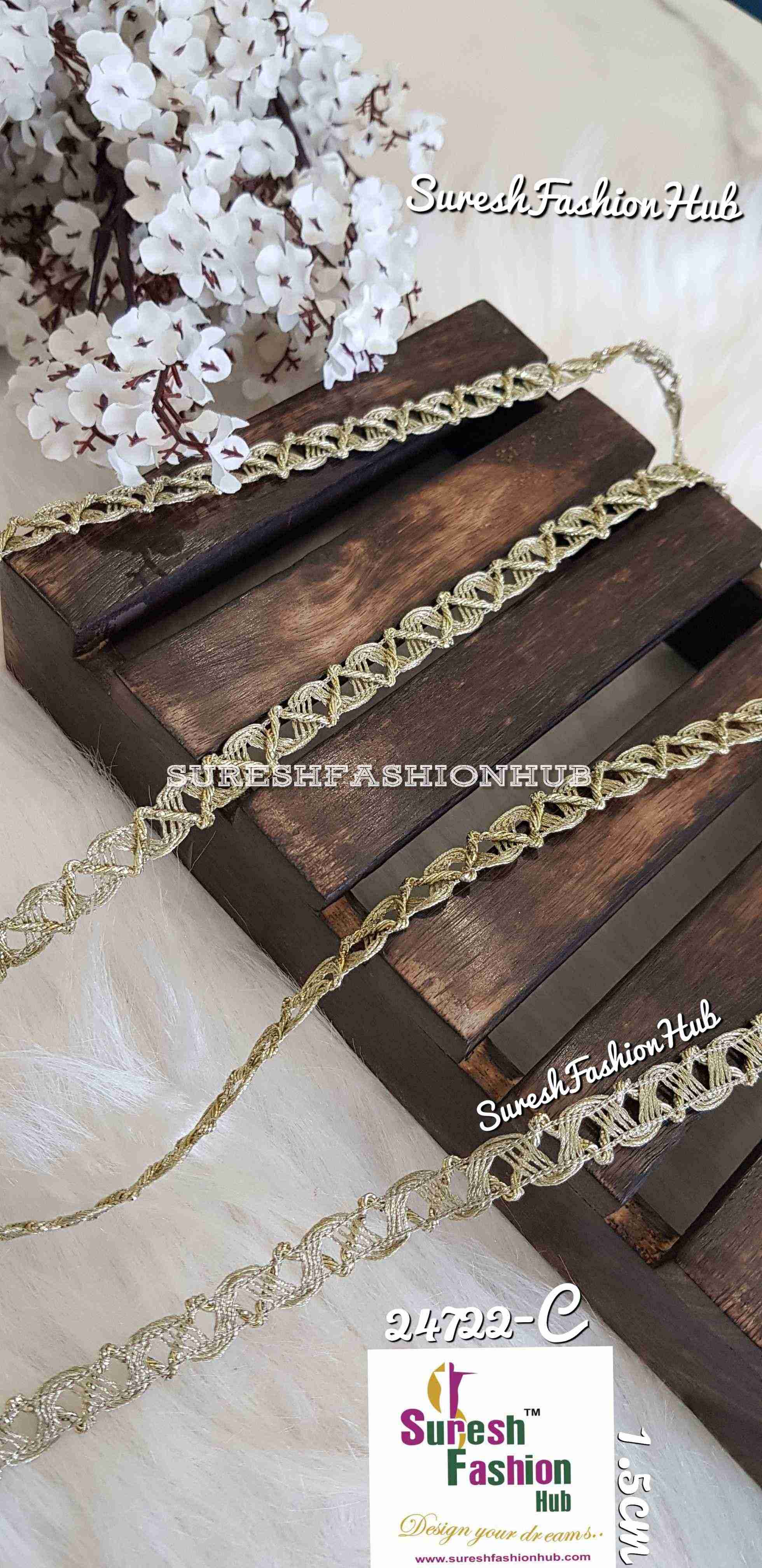 Miniature Embellishment Watergold Trim