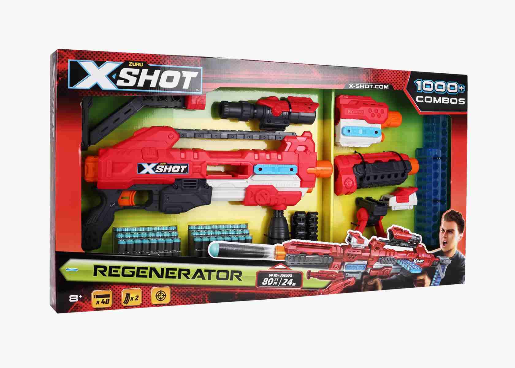 X-Shot Excel Regenerator Blasters for Kids age 8Y+