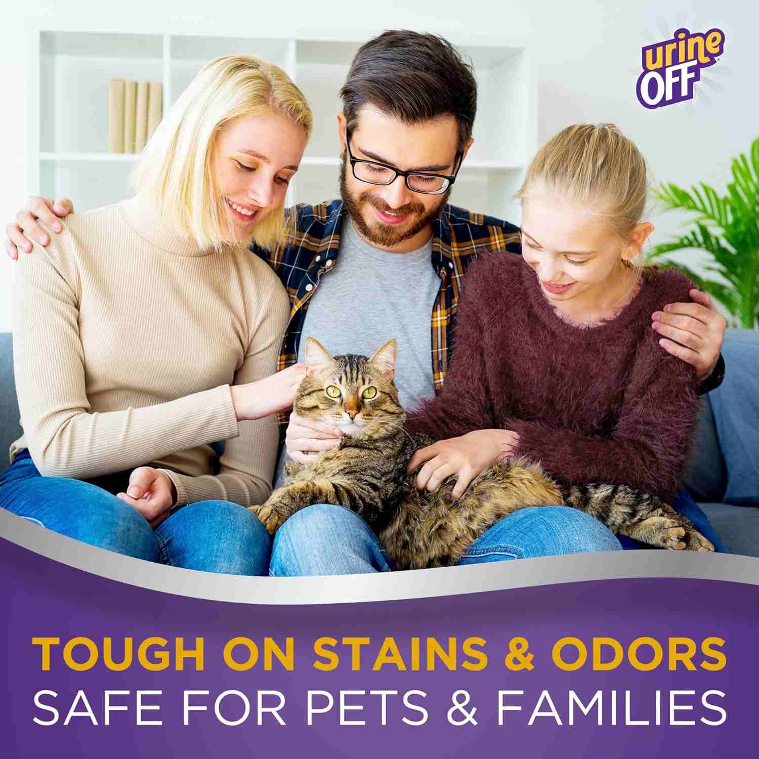 Urine Off Odour & Stain Remover Spray for Cat & Kitten