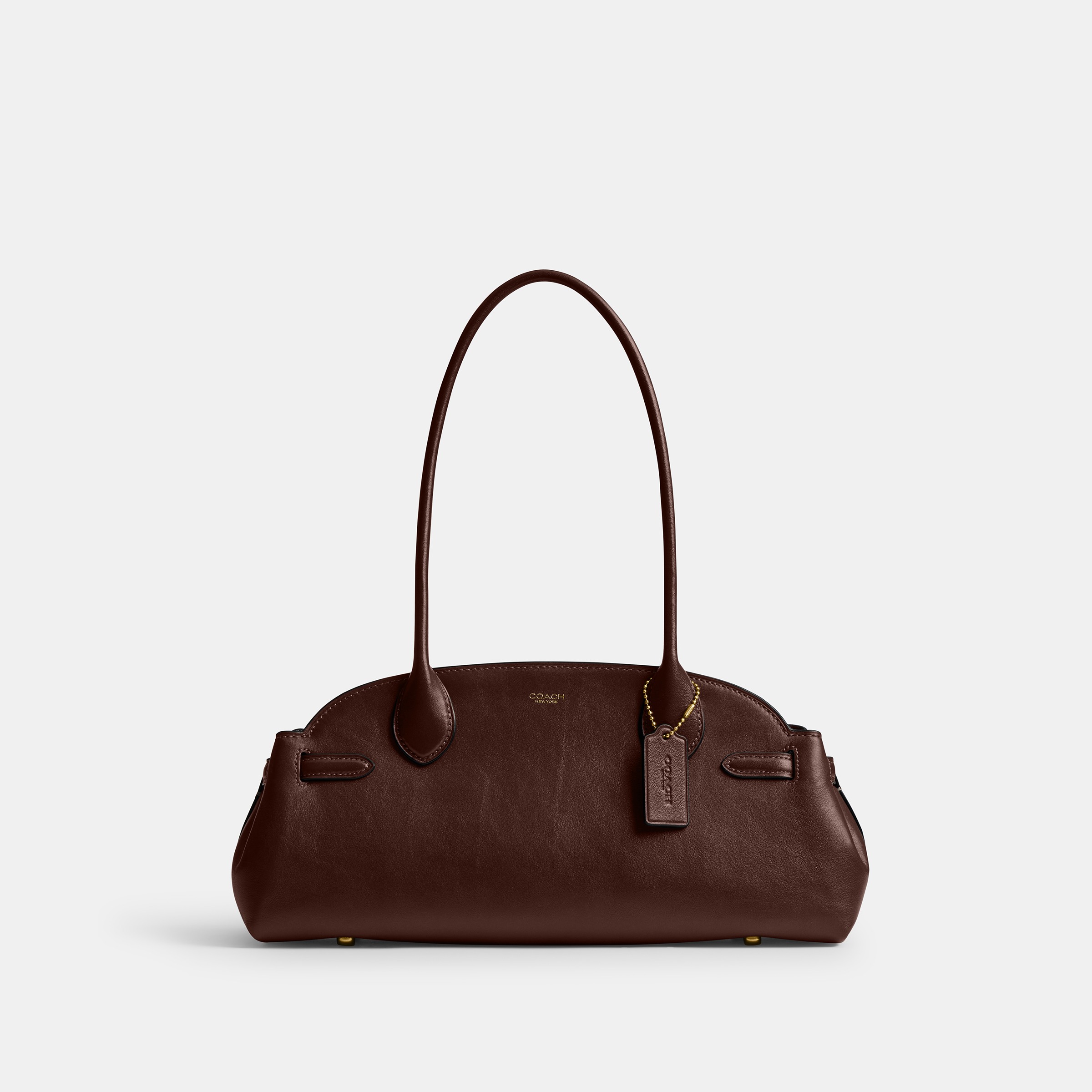Glazed Leather Empire Carryall 34