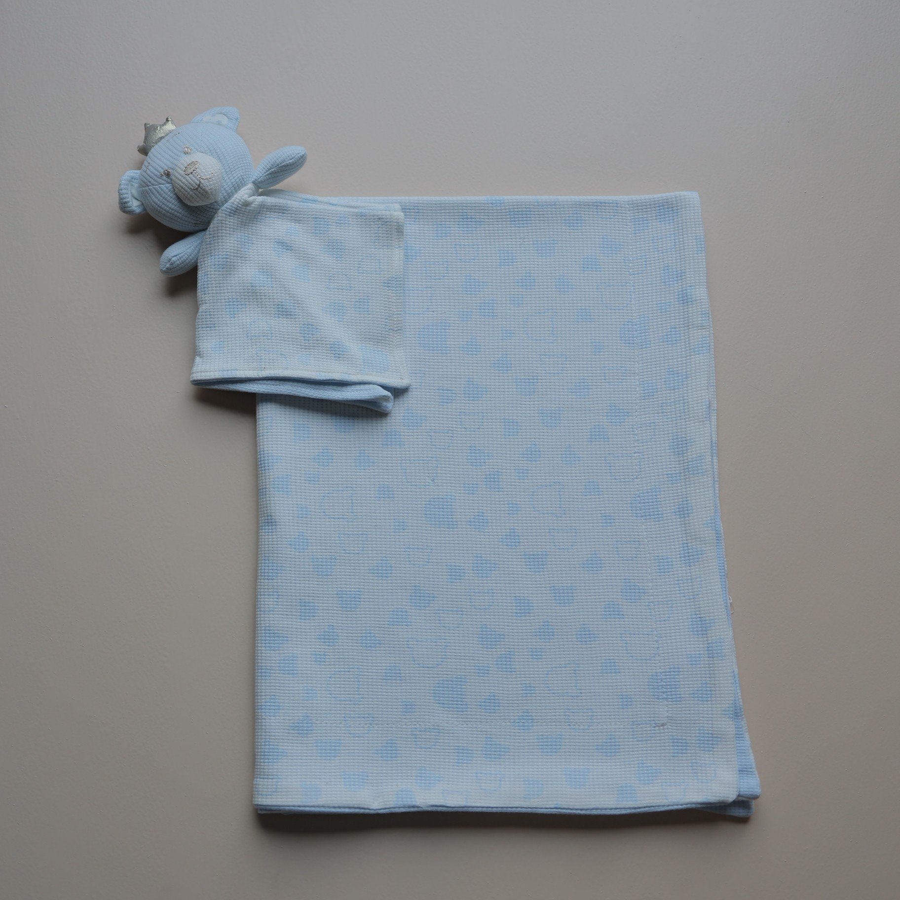 Little Prince Reversible Blanket & Toy Set