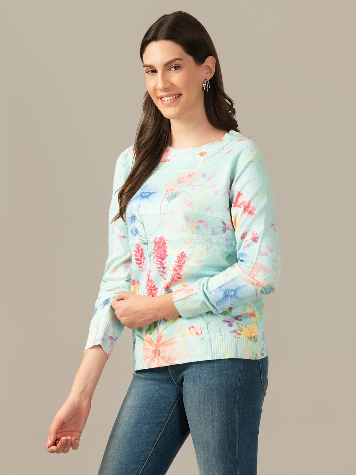 ALBION PREMIUM LADIES FIROZY SWEATSHIRT