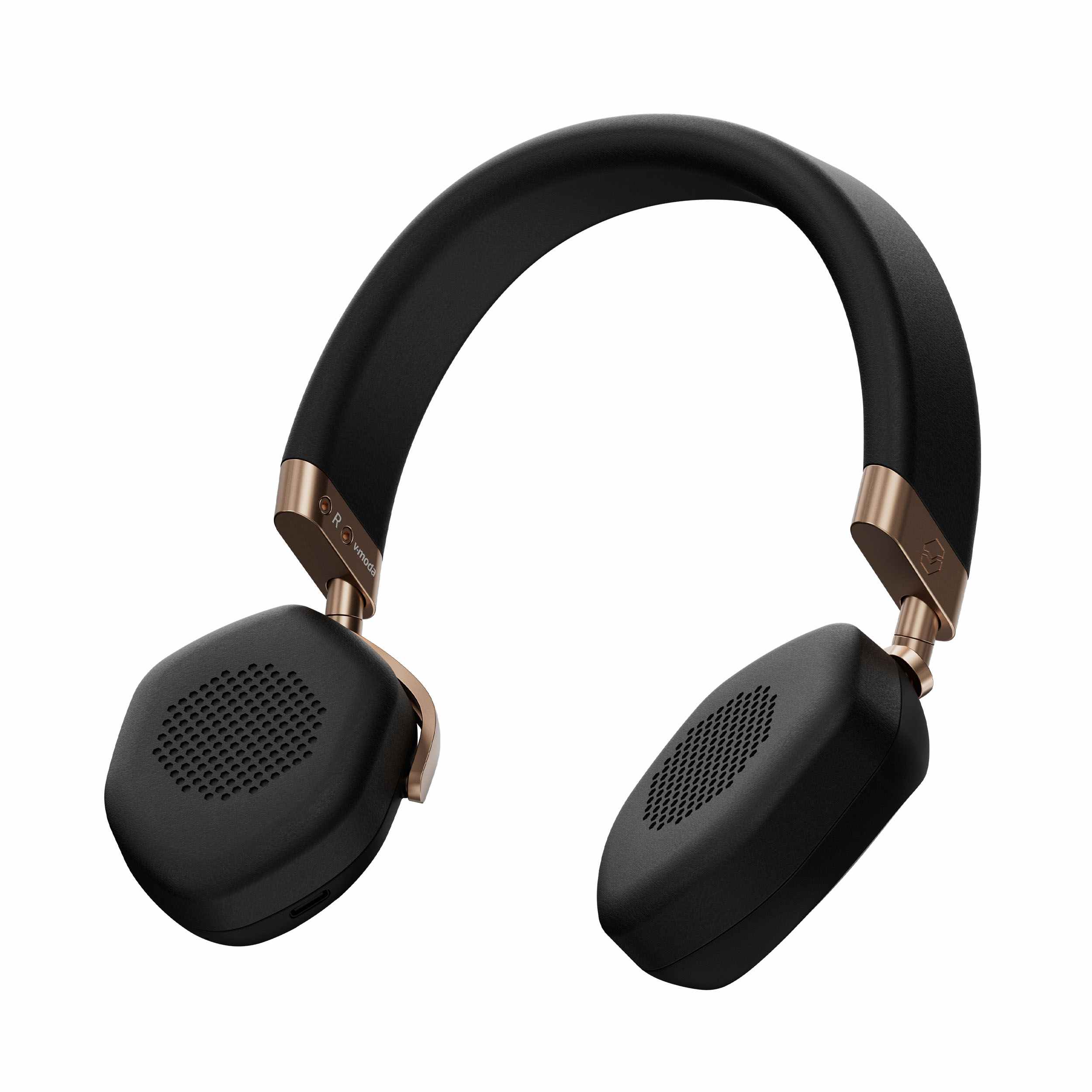 V-Moda S-80 Wireless On-Ear Headphones with Speaker Mode, Rose Gold 3