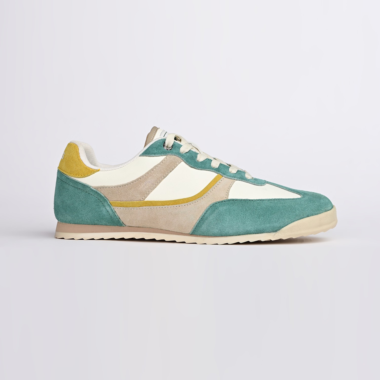GAS | Men's HyperTrack Green White Sneakers|2
