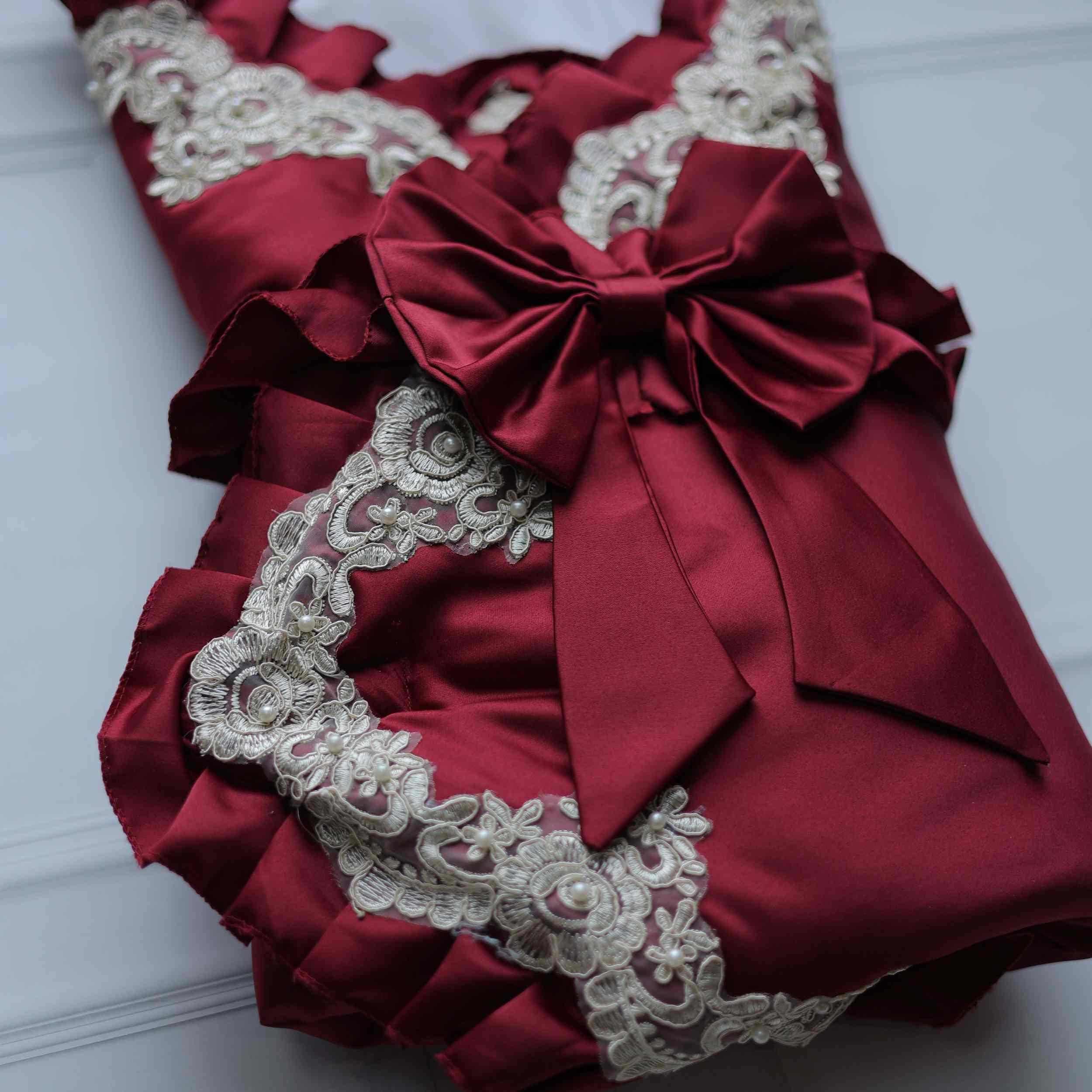 Little Maroon Muffin Wrap