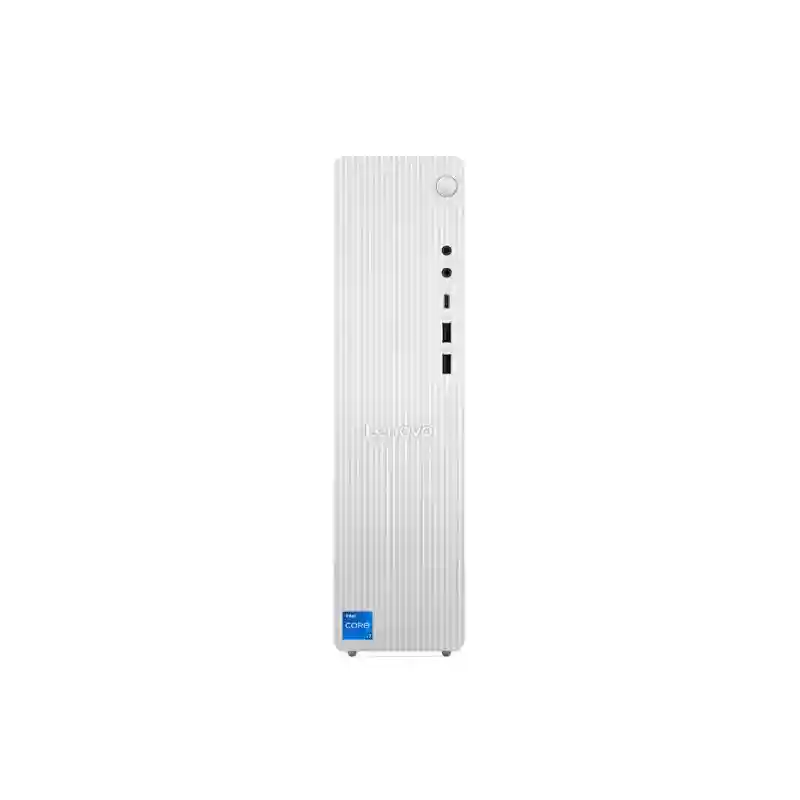 Lenovo Idea Centre Tower (90XW005WIN) Desktop, Intel Core i7-13620H, 8 GB RAM, 512 GB SSD, Windows 11 Home, Wired Keyboard & Mouse, Cloud Grey