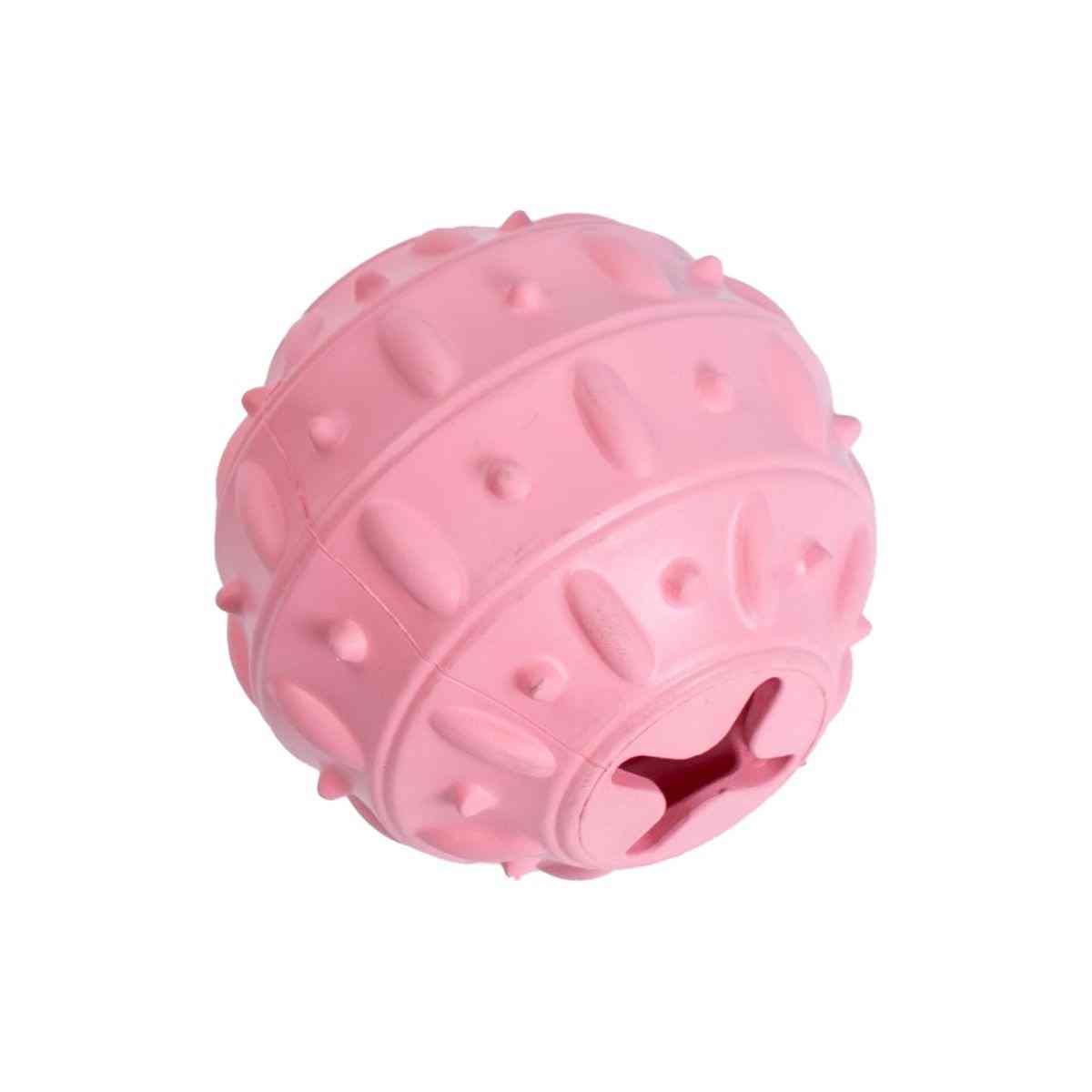 Ezra Play Bamboo Ball - Pink Rubber Toy