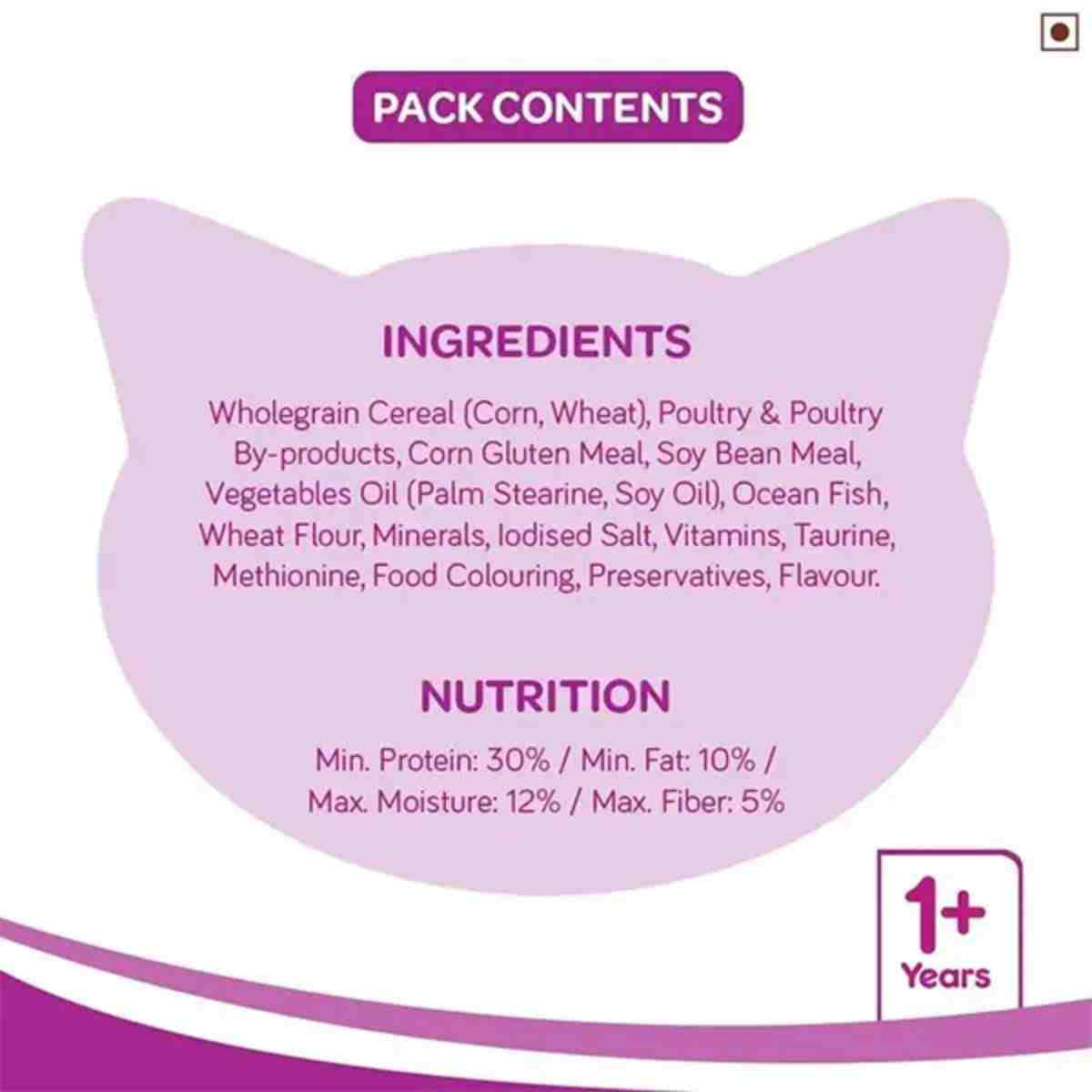 Whiskas Mackerel Adult Dry Cat Food