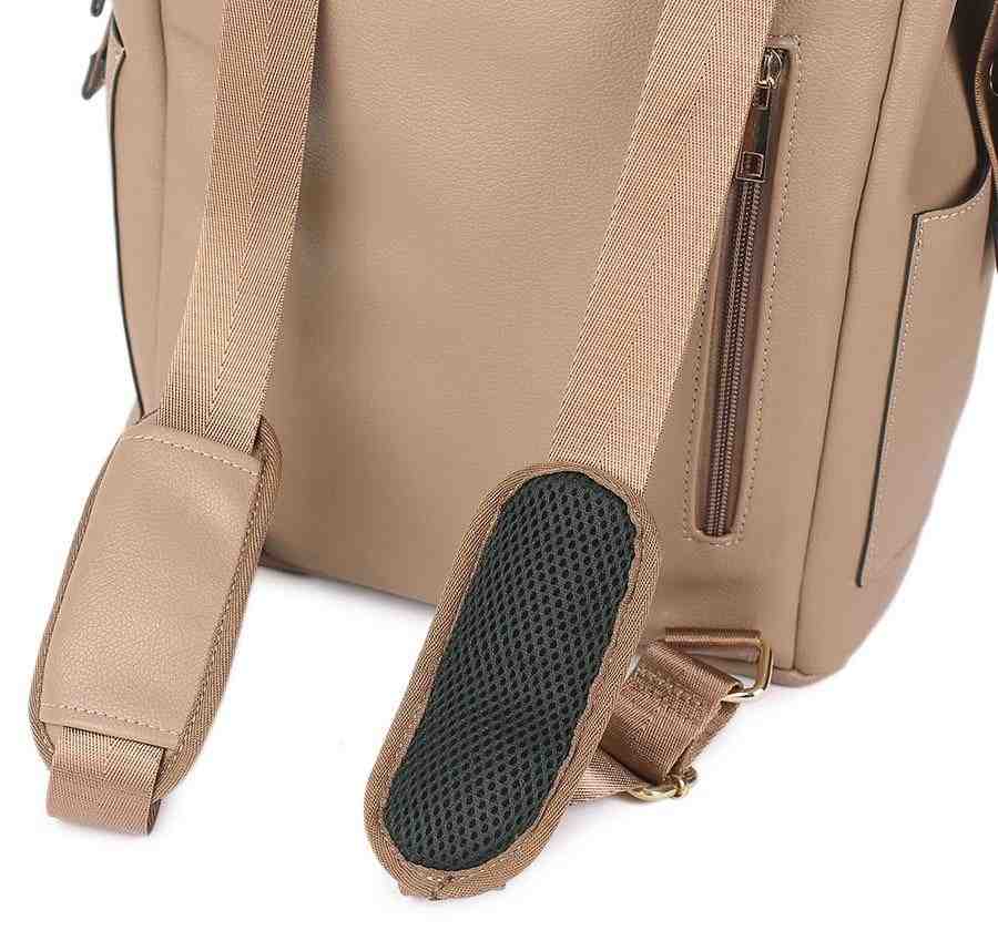 Beige Elegance Diaper Bag