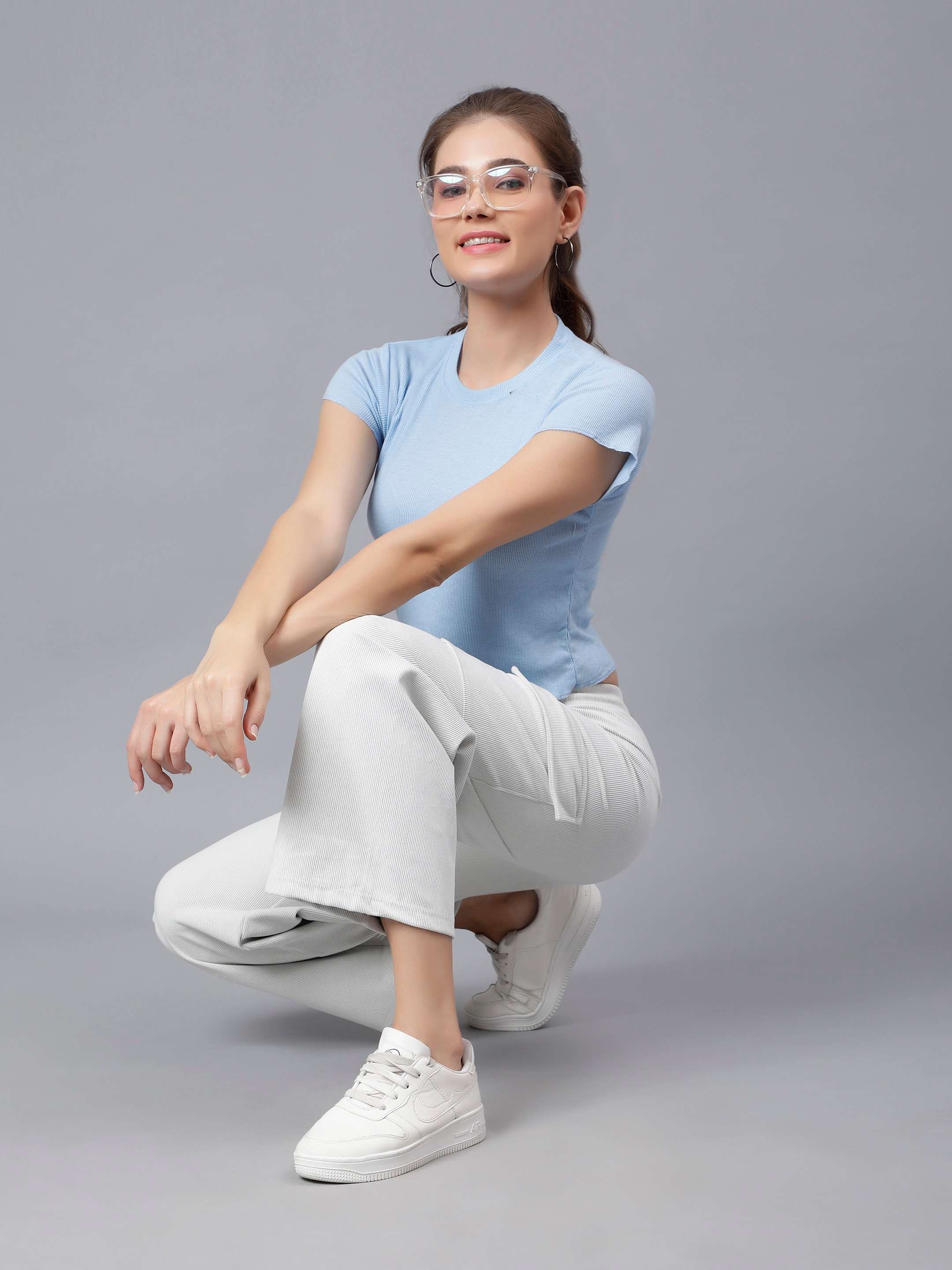 Albion Women Chicago Lower Off White Track Pant