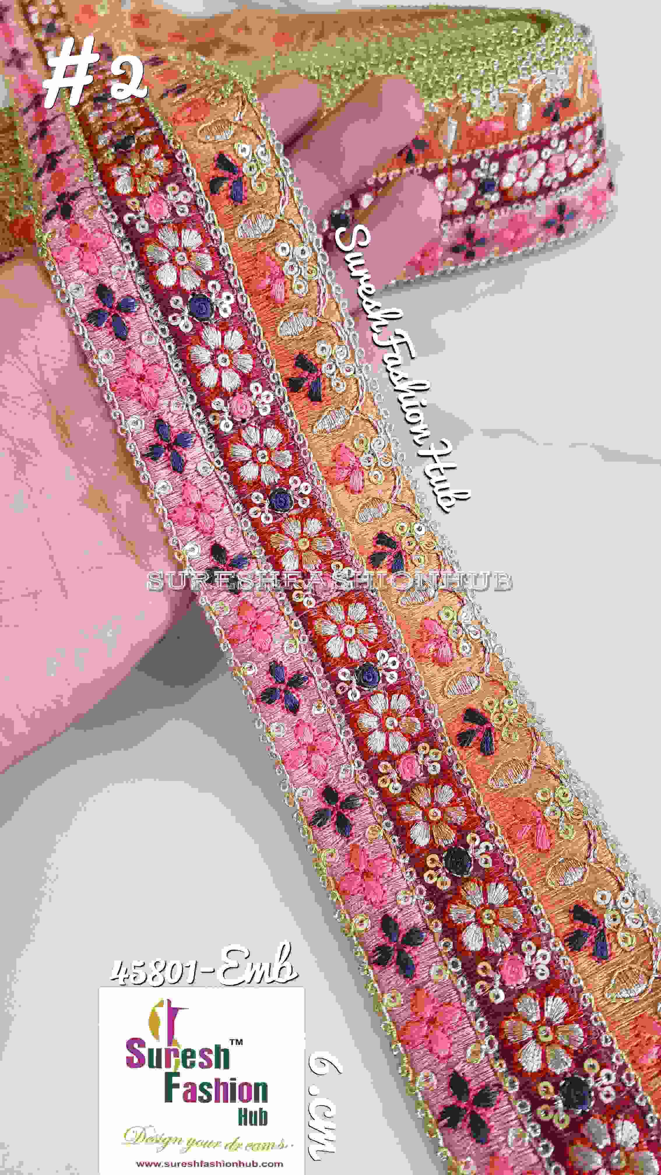 Indian Laces Embellishments Embroidery Saree Border Wholesale Silk Crafting Sewing Decorative Designer Ribbons #Blackborder #Fancylaces #Decorativetrims #Embroideredborder #Sewingtrims #テープ #minne #lndianlaces #Sareeborder #アニー都城 #pasamanerías #pasamaneriasbordadas #Embellishments #可愛いマスク #Embroiderytrimmings #アクセサリー