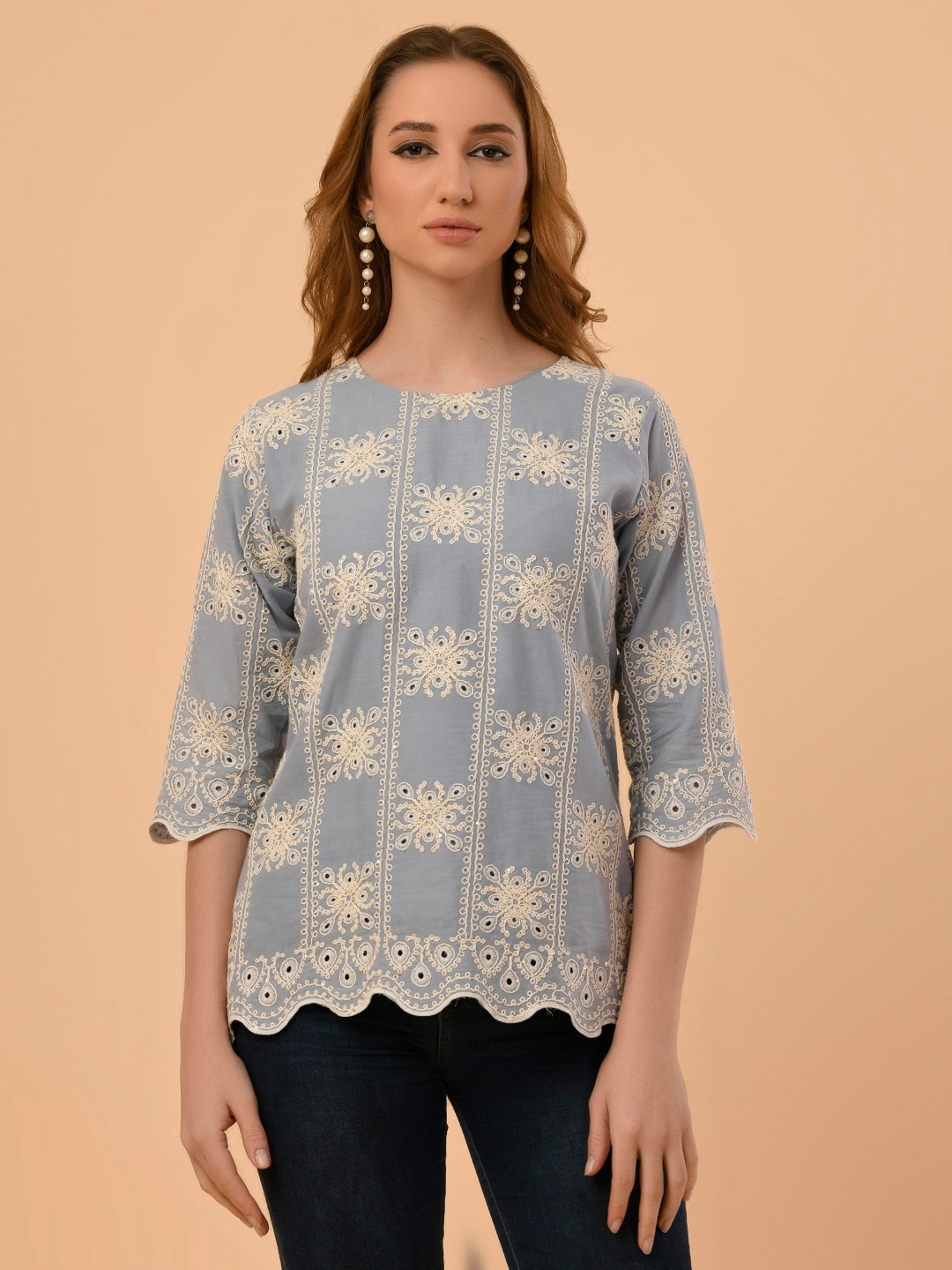 ALBION SMART LADIES B (SKY) TOP