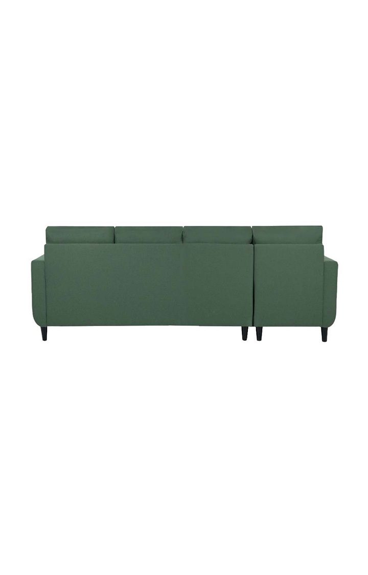 neudot Aria 6 Seater RHS Sectional Sofa in Earth Green Colour