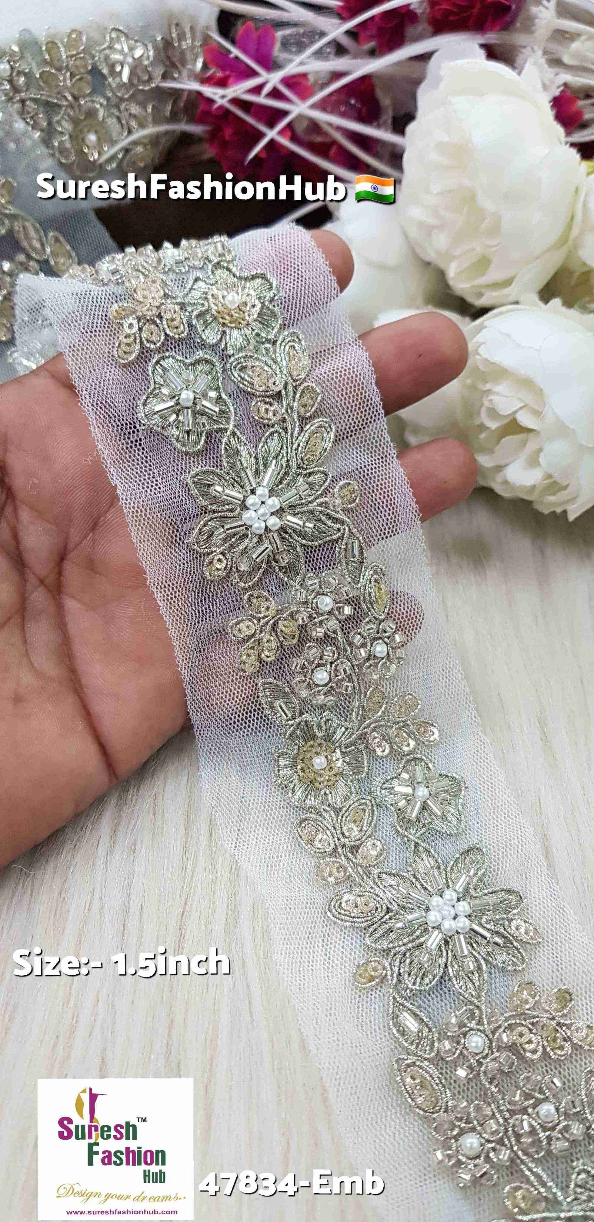  Floral Embroidery Lace
