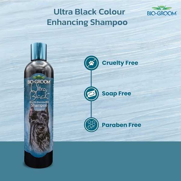 Bio-Groom Ultra Black Color Enhancer Shampoo