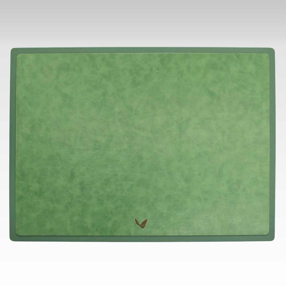 22x16 Inches Rigid Desk Blotter | Moderno | Sea Green