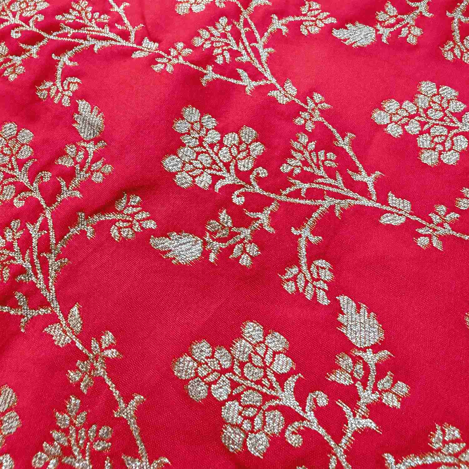 Pawsindia Traditional Royal Zari Kurta for Dogs, Pink