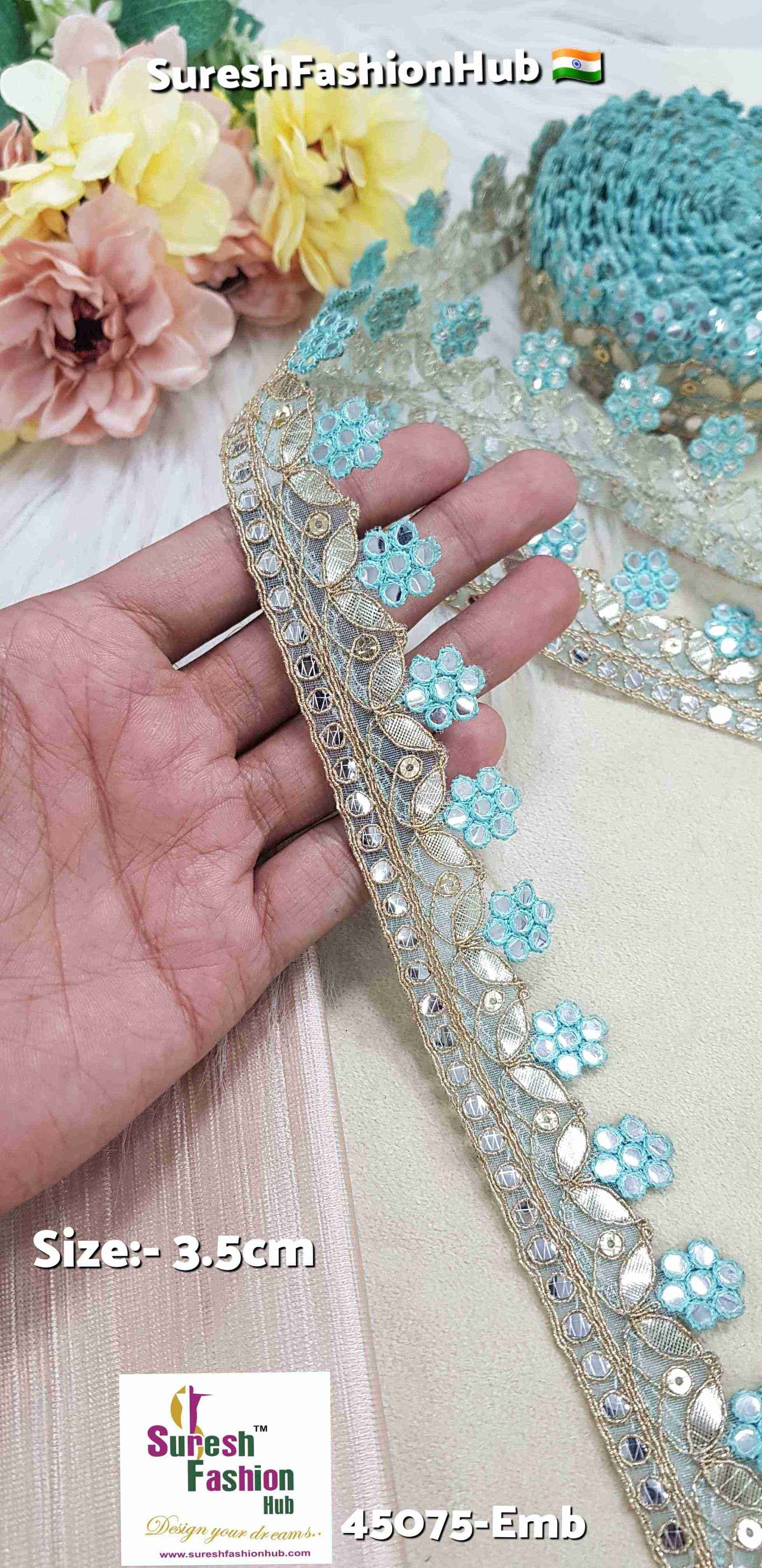 Single-Cut Gota Lace