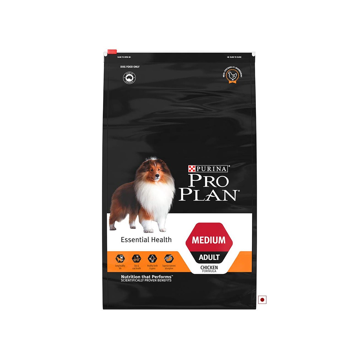 Pro Plan Medium Adult Chicken Flavour Dry Dog Food - 15 Kg