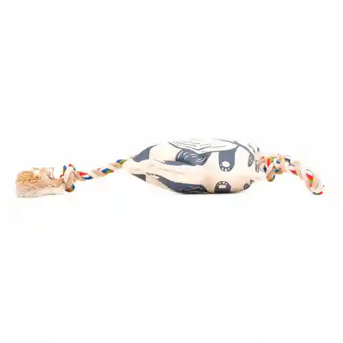 Barkbutler Fofos Flossy Rope Toy With Panda for Dogs