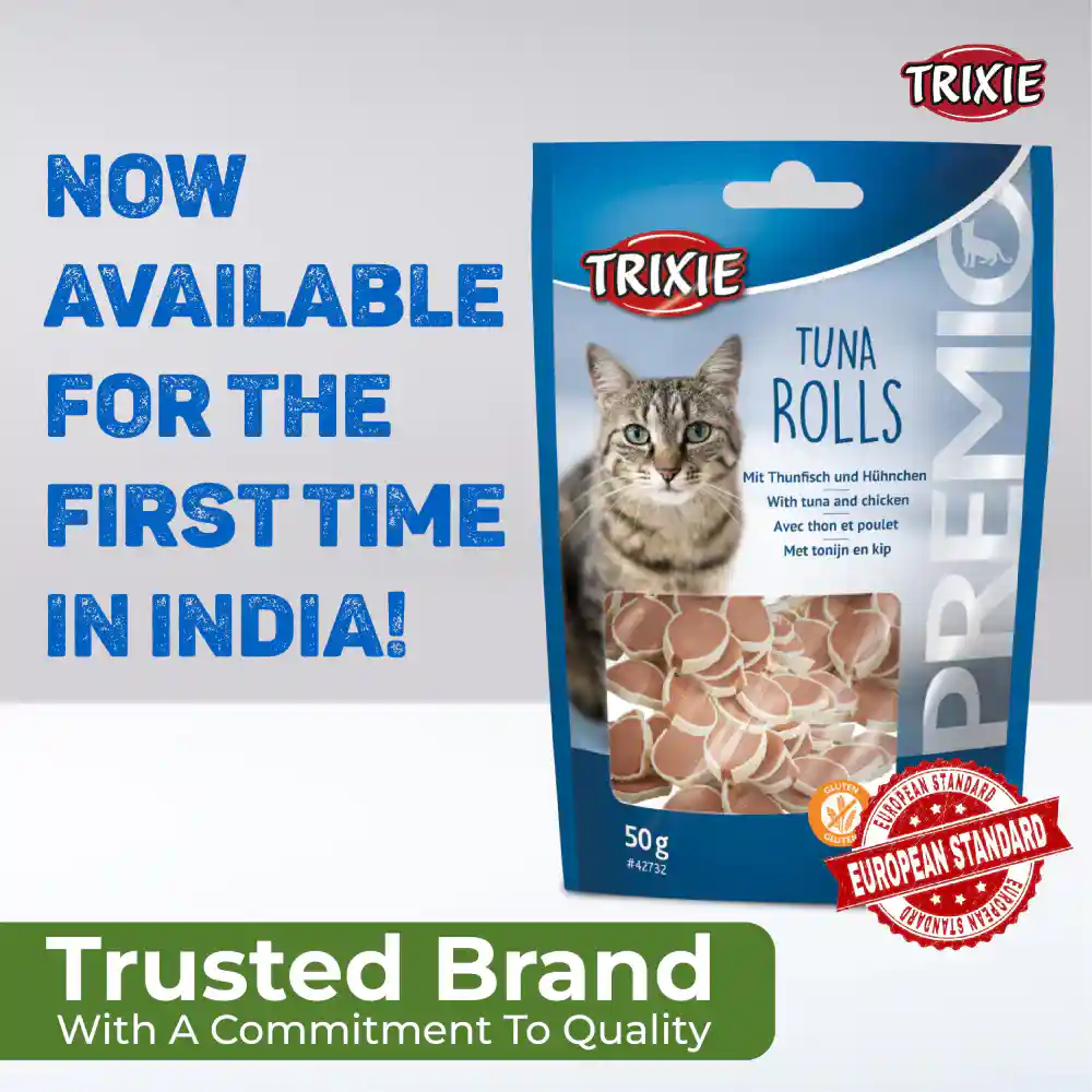 Trixie Premio Tuna Rolls Treat For Cats, 50 g