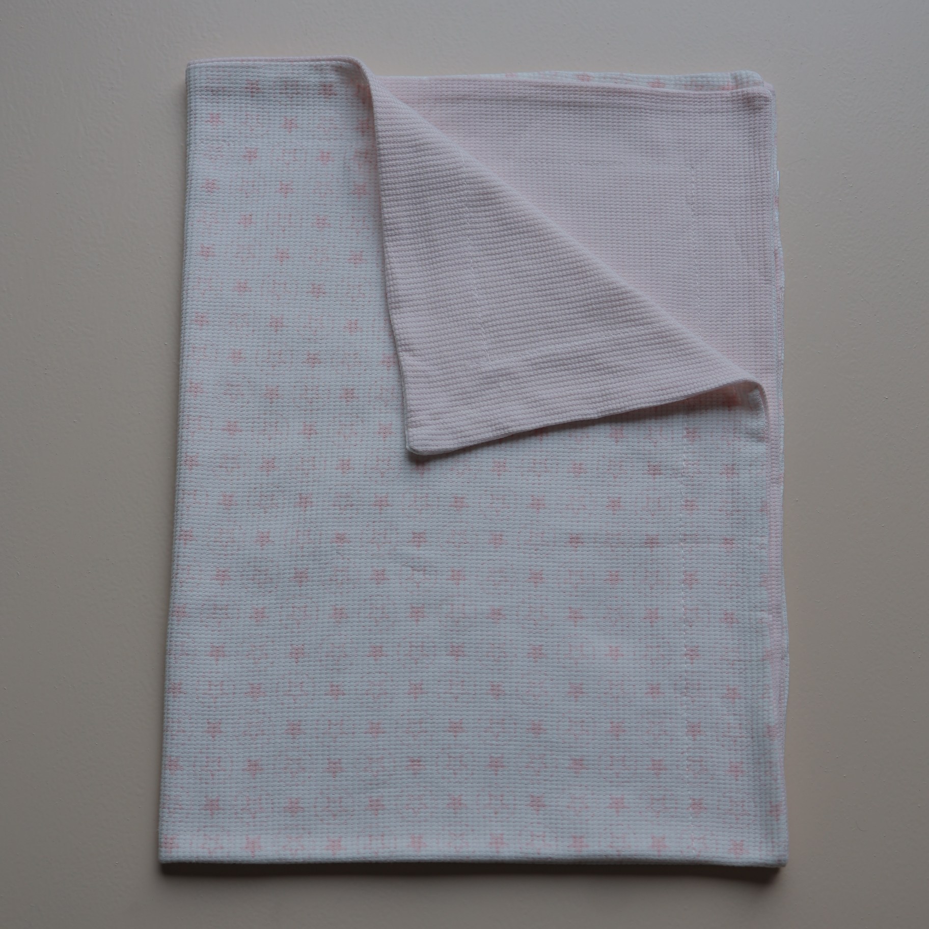 Blush Starry Snuggles Reversible Blanket & Toy Set