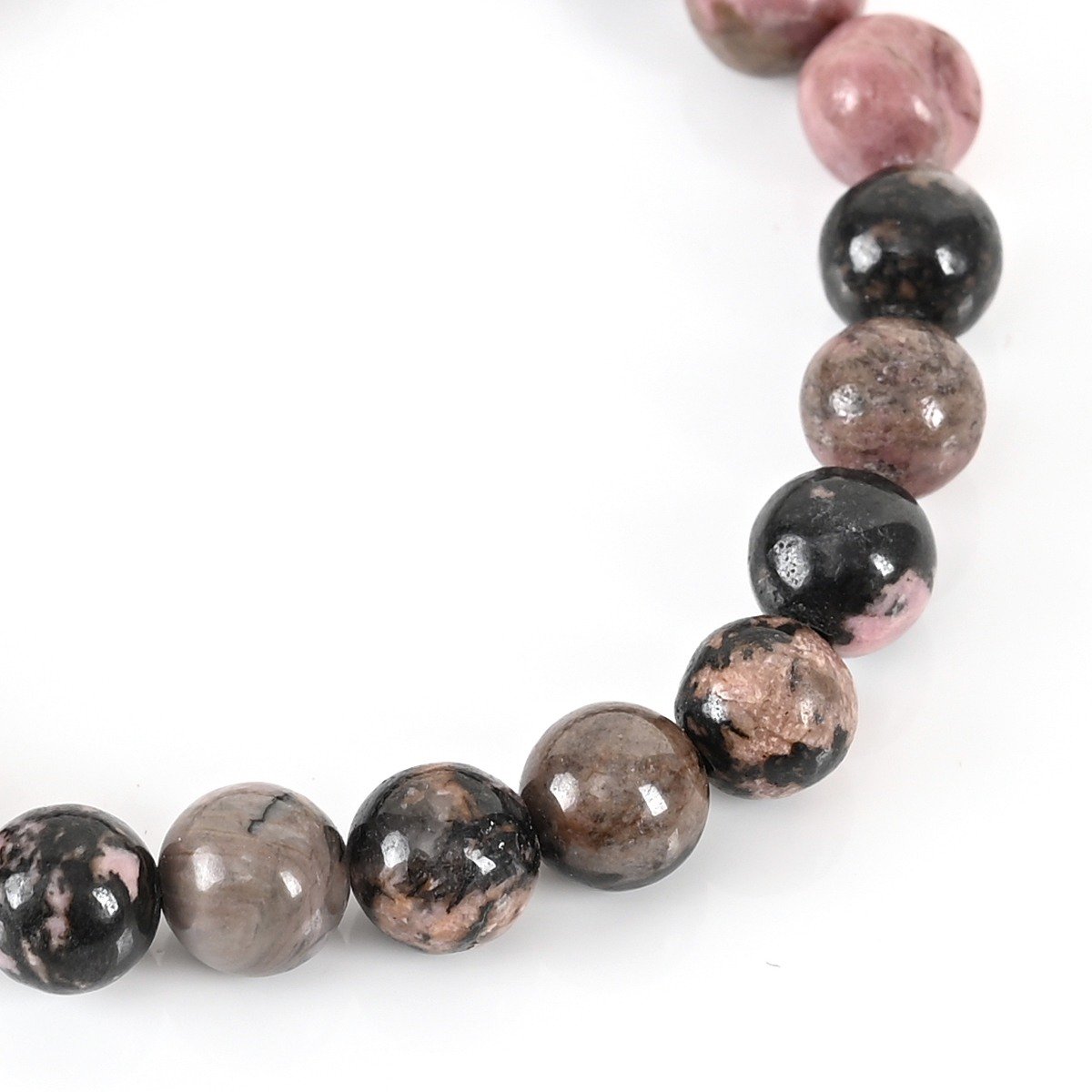 Shiv Ratan Kendra Pink Sodalite Stretchable Bracelet II Genuine Stone, Lab Tested II