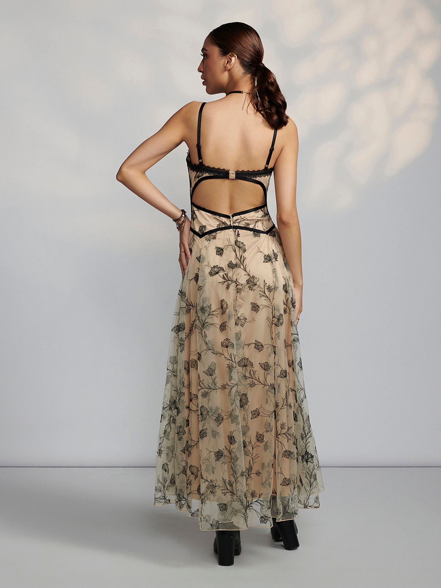ECRU AVIANNA LONG DRESS