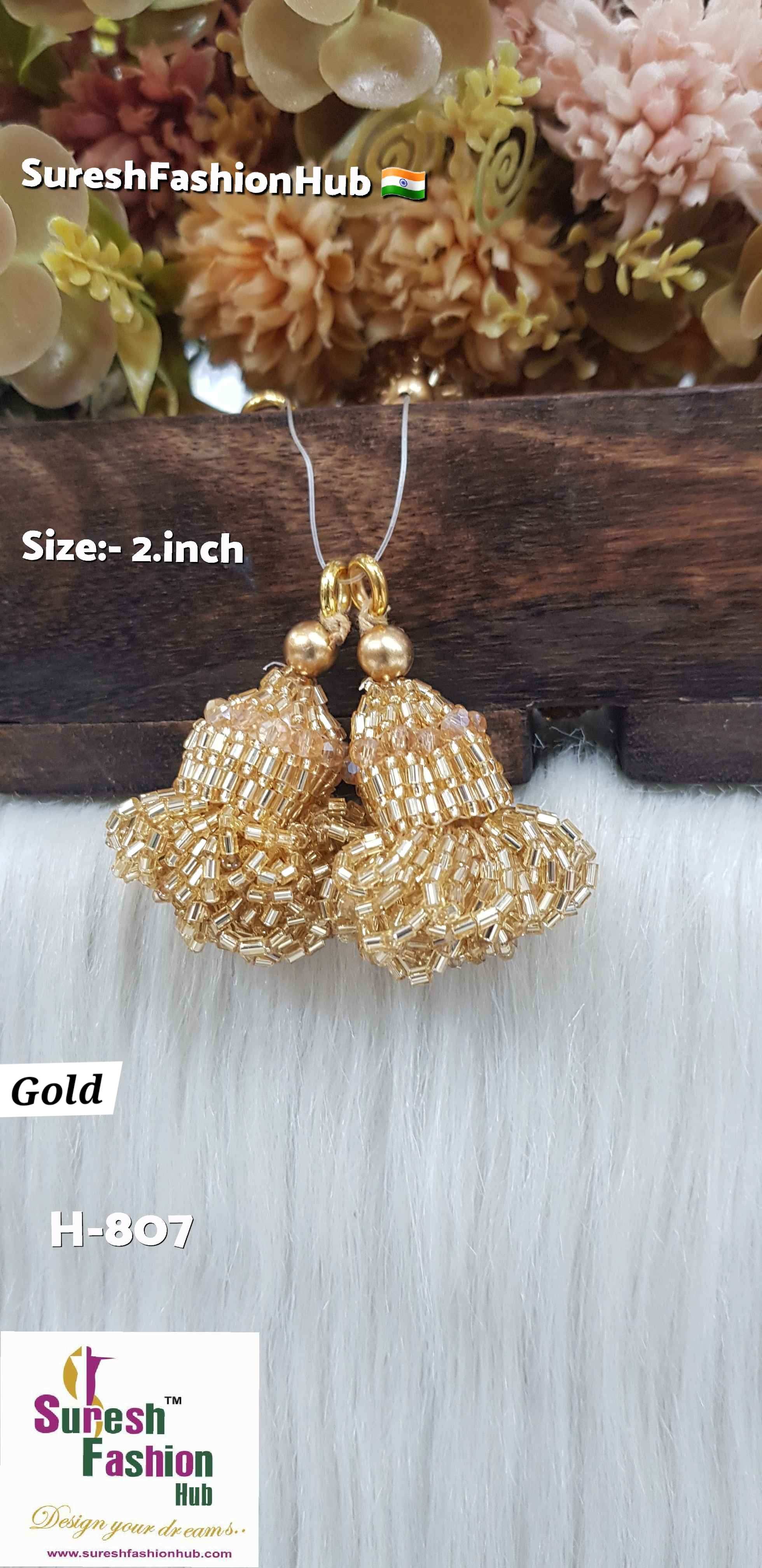 Gold Temple Pearl Tassel