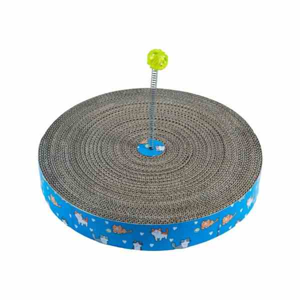 Ezra Spring Toy Circular Cat Scratcher