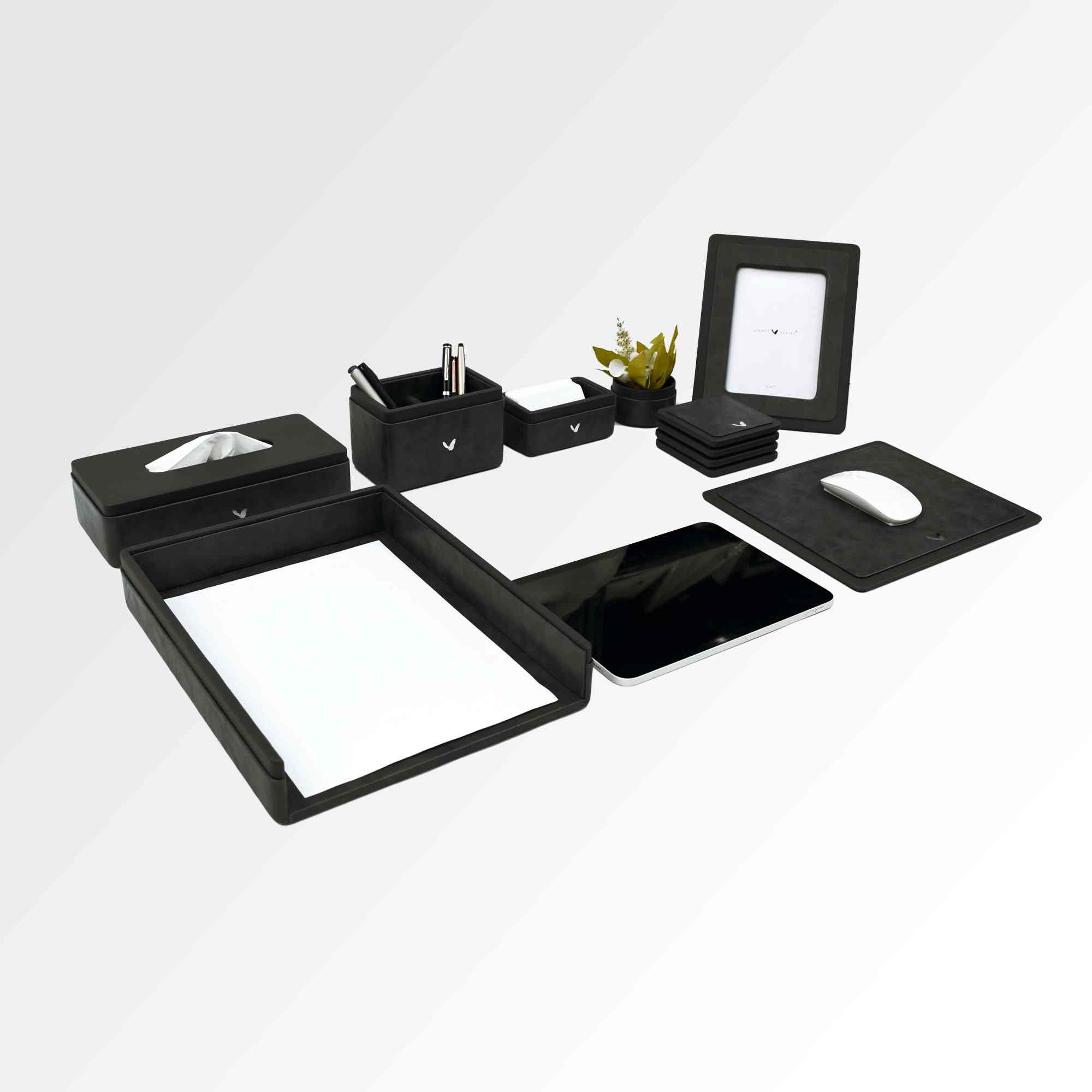 Desk Set | Light | SO8 | Moderno | Black