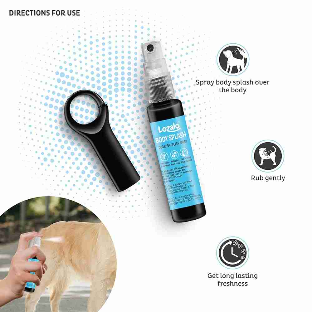 Lozalo Body Splash for Dogs, 22ml