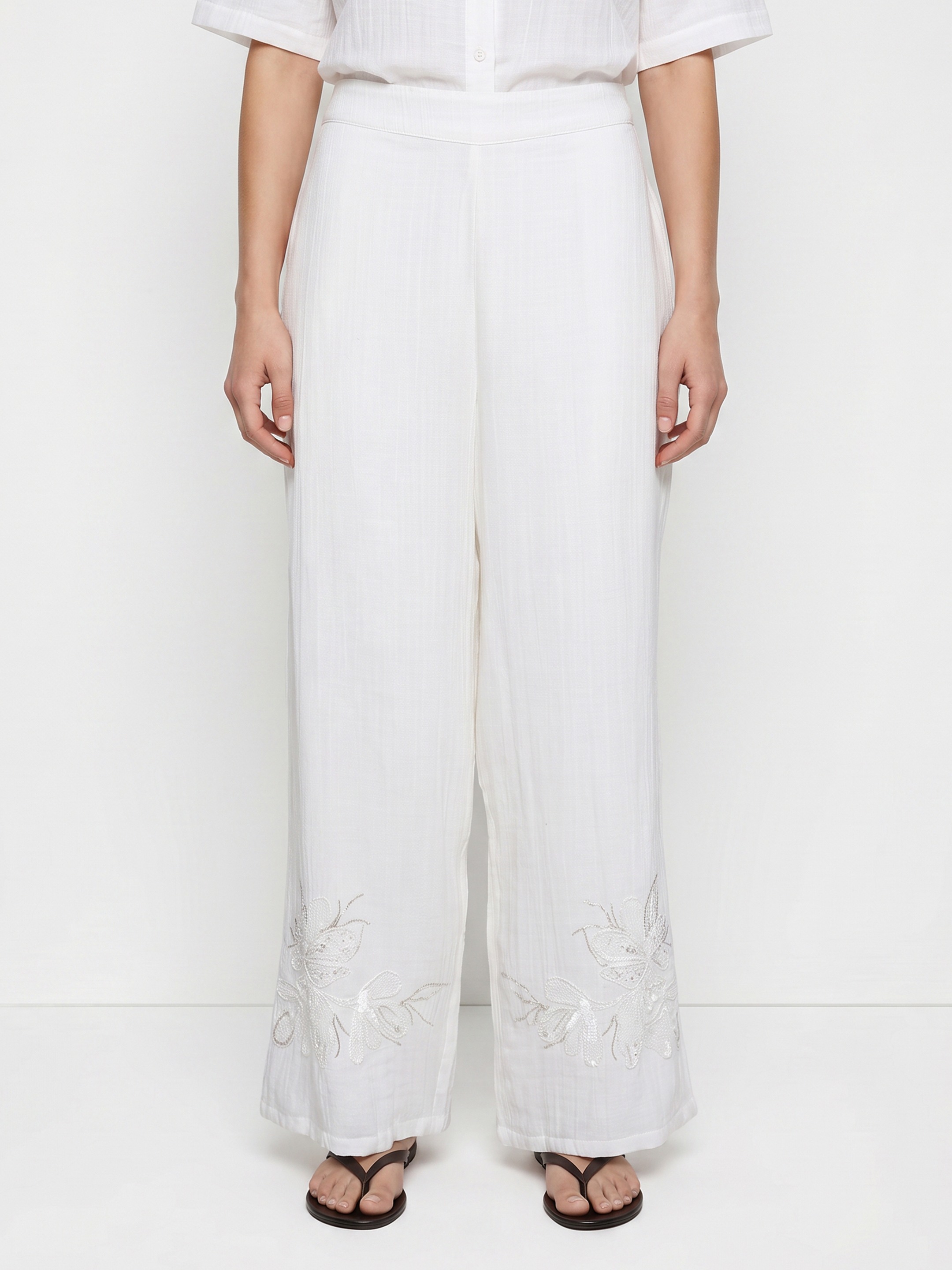 Jordia  White Trouser
