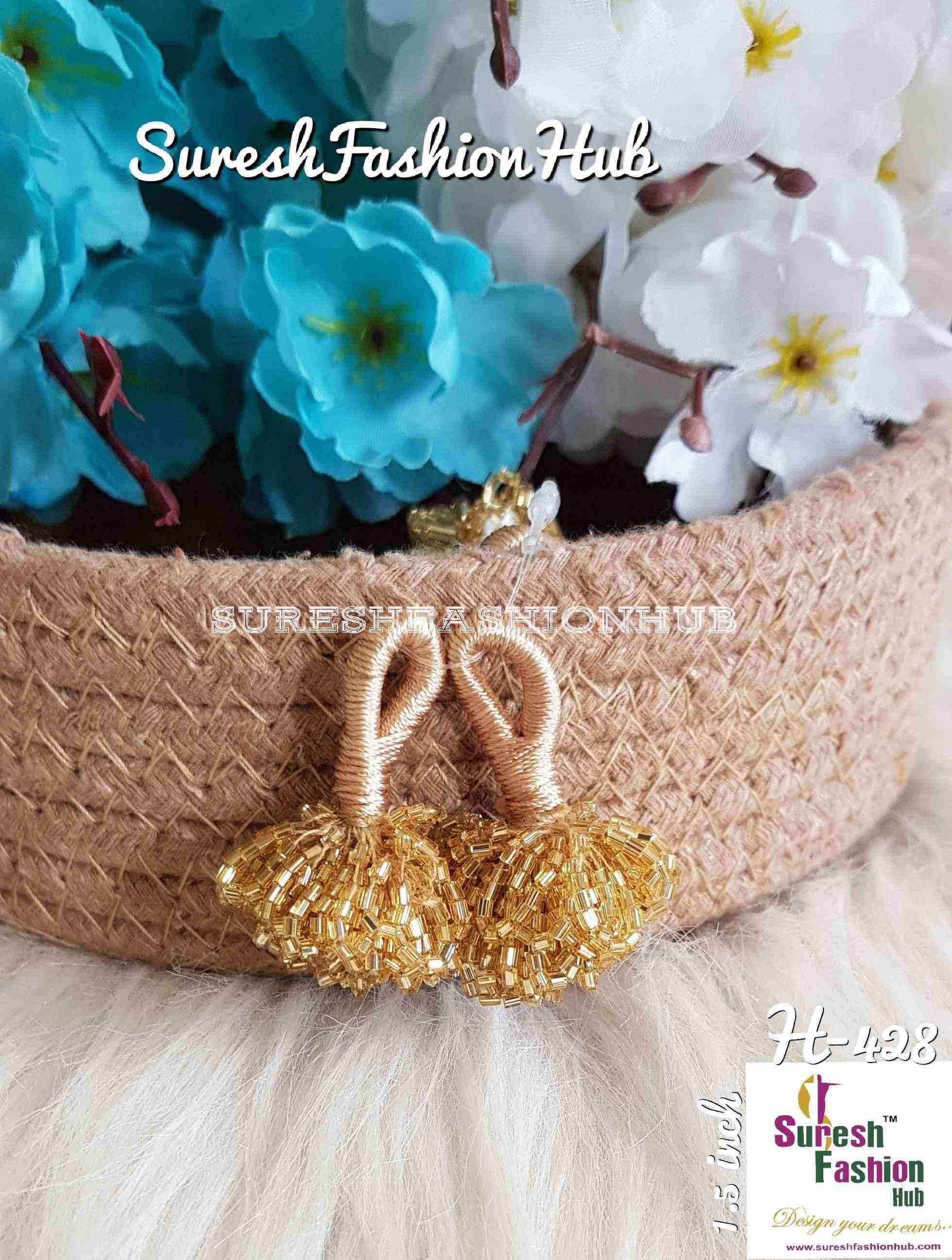 Light Gold Cut-Dana Work Tiny Tassel