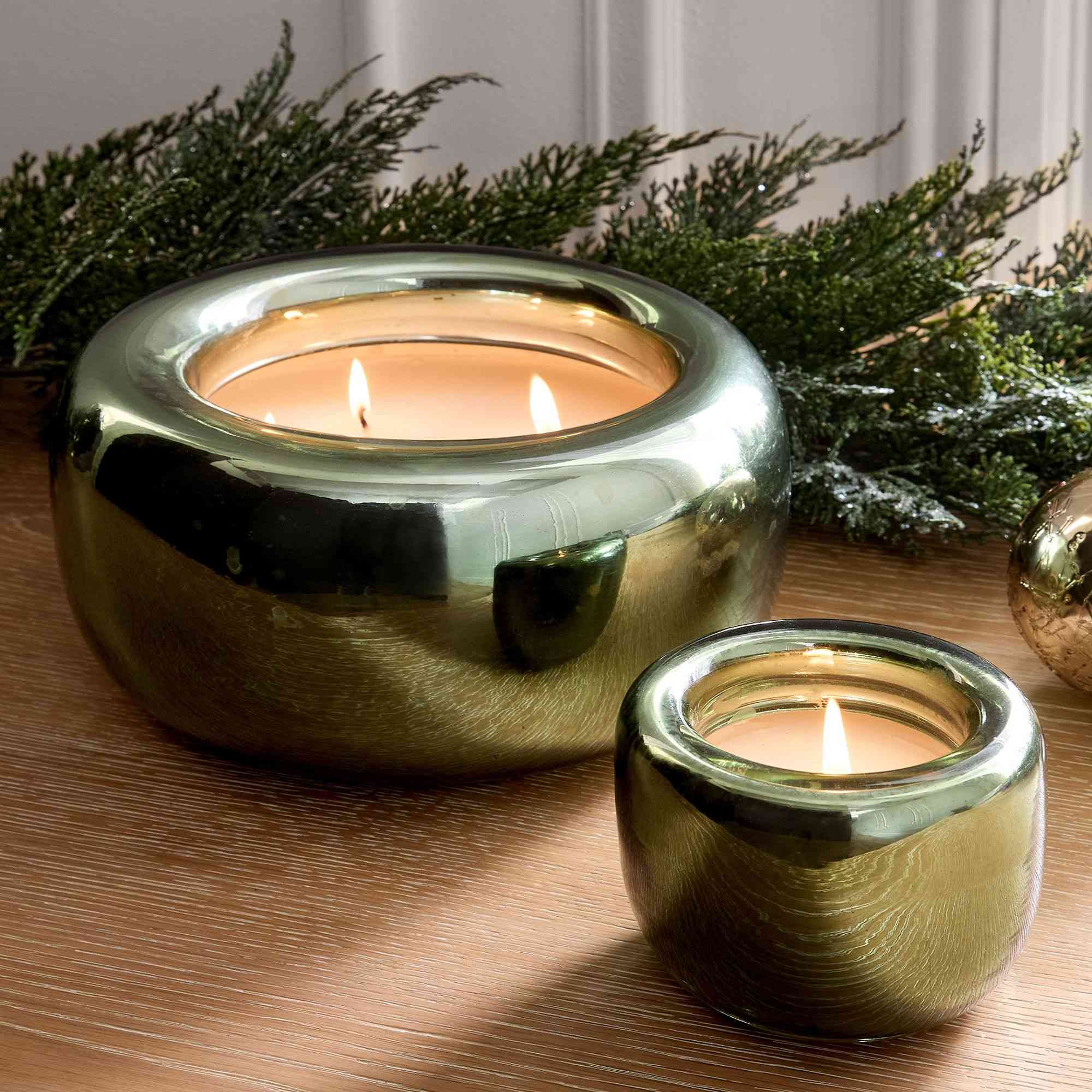 Green Mercury Candles - Woodfire