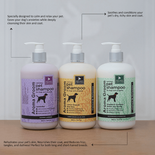 Aroma Groom Gardenia Nourishing Pet Shampoo